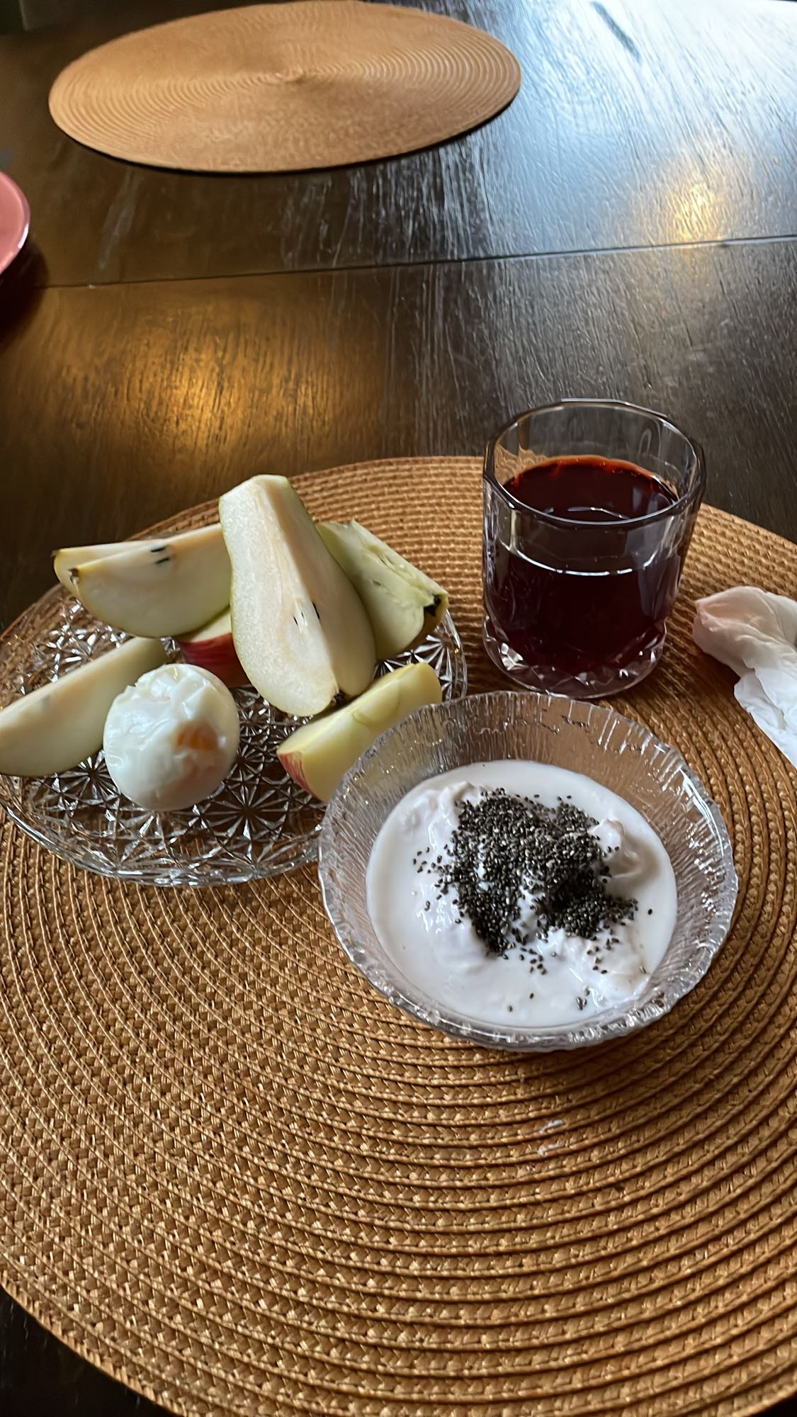 Frukost med yoghurt & frukt