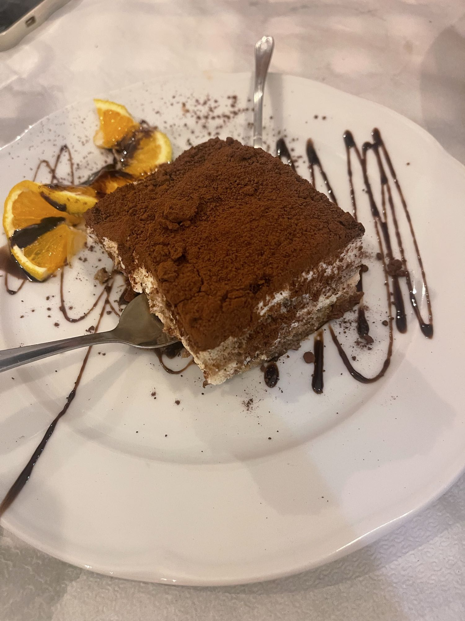 Tiramisu dessert