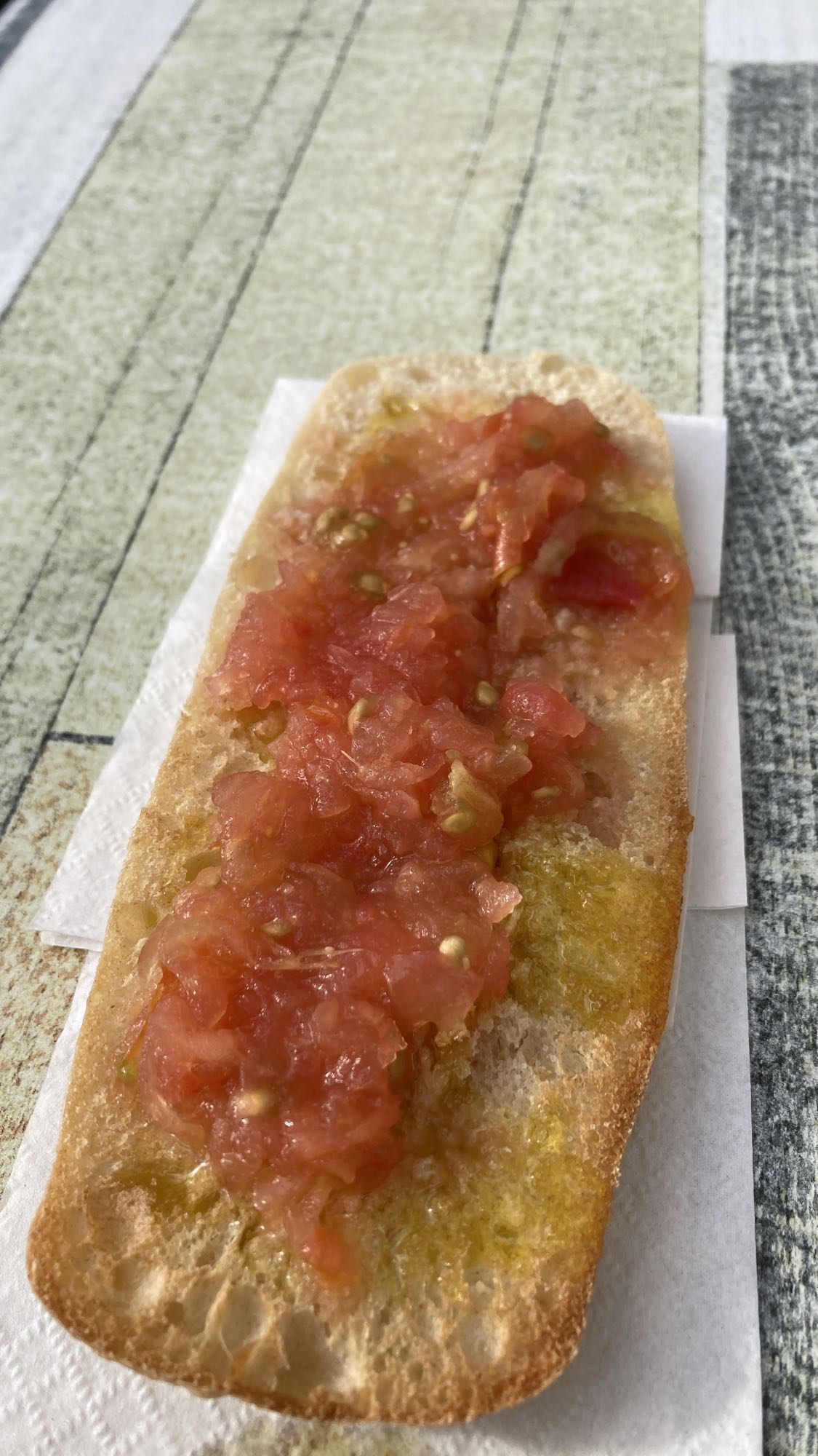 Tomatbröd med olivolja