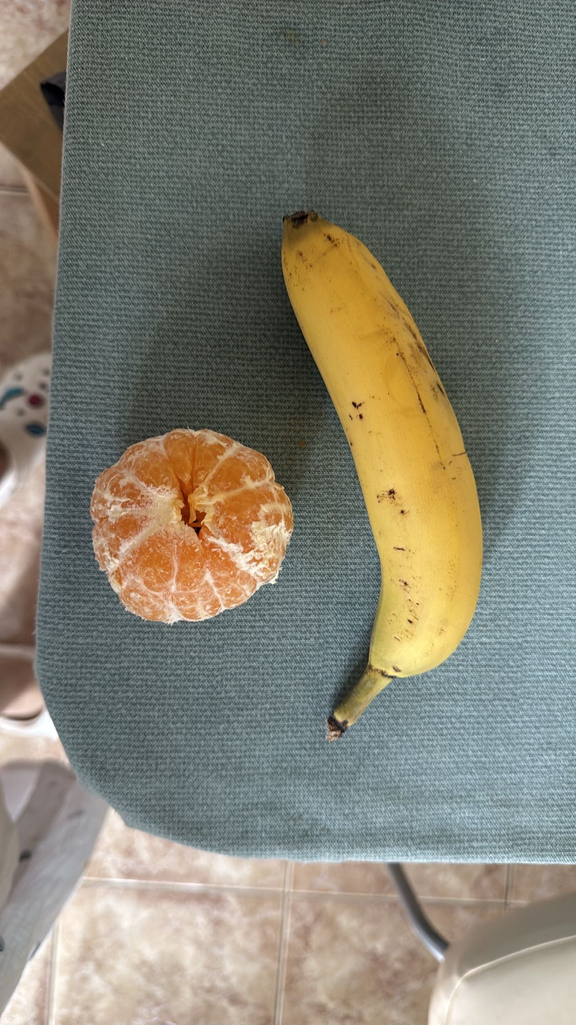 Banana and Mandarin Snack