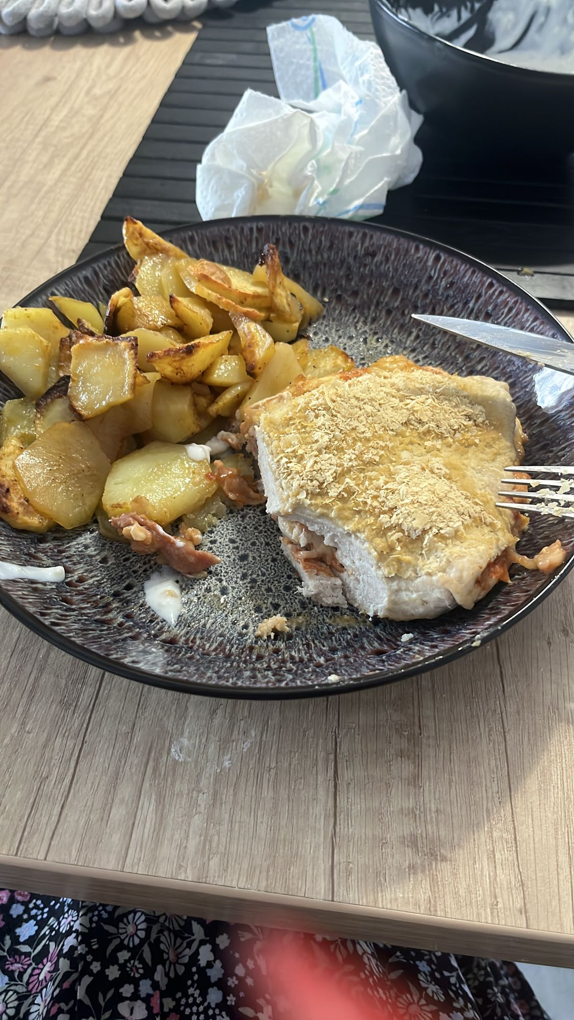 Piept de pui cu cartofi