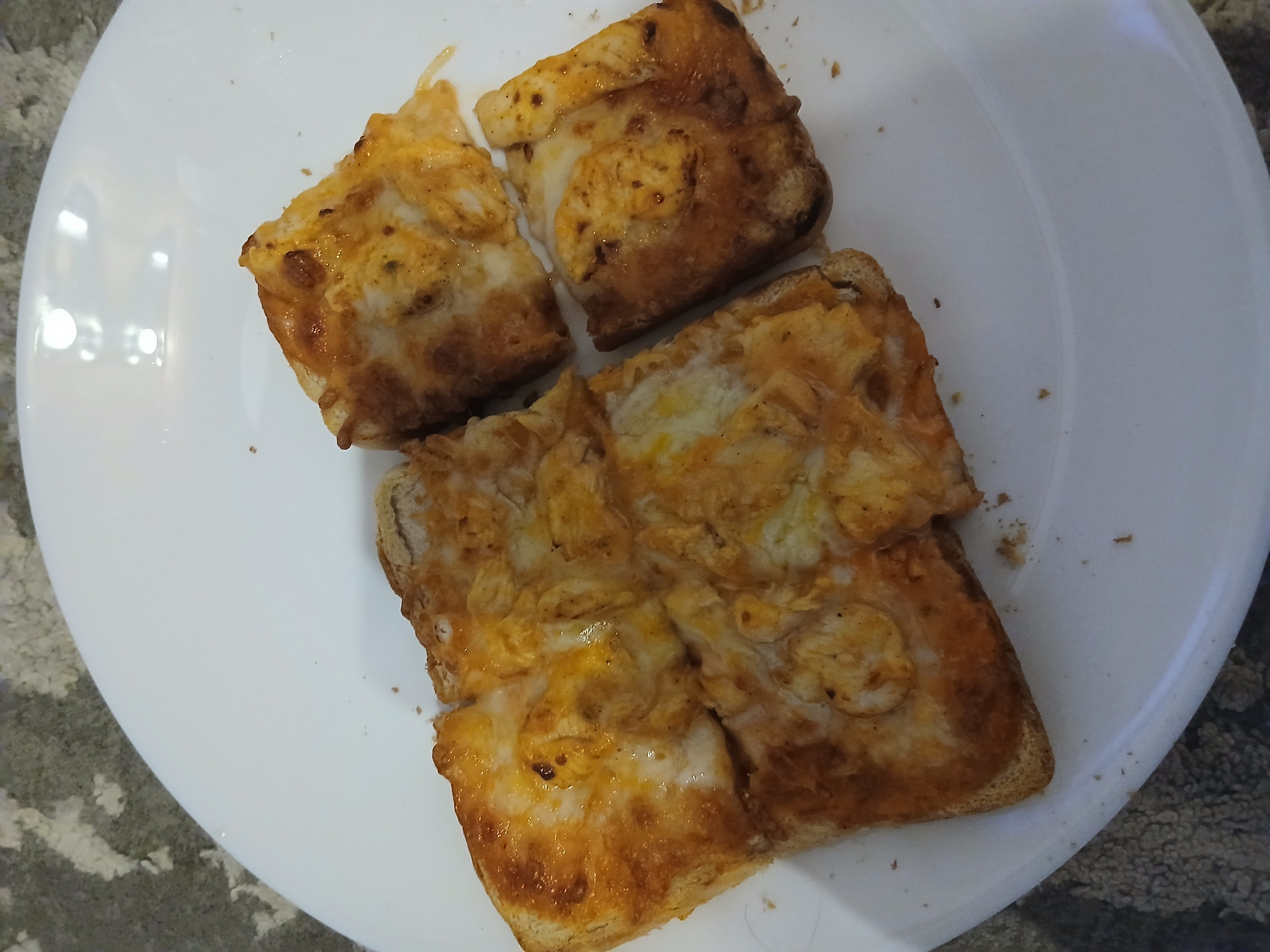 Cheesy Toast Squares