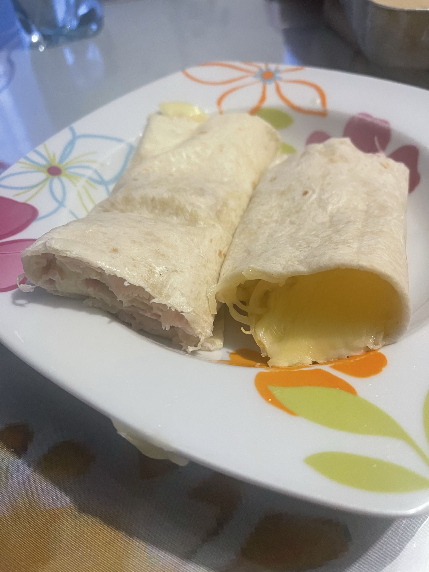 Wraps jambon fromage