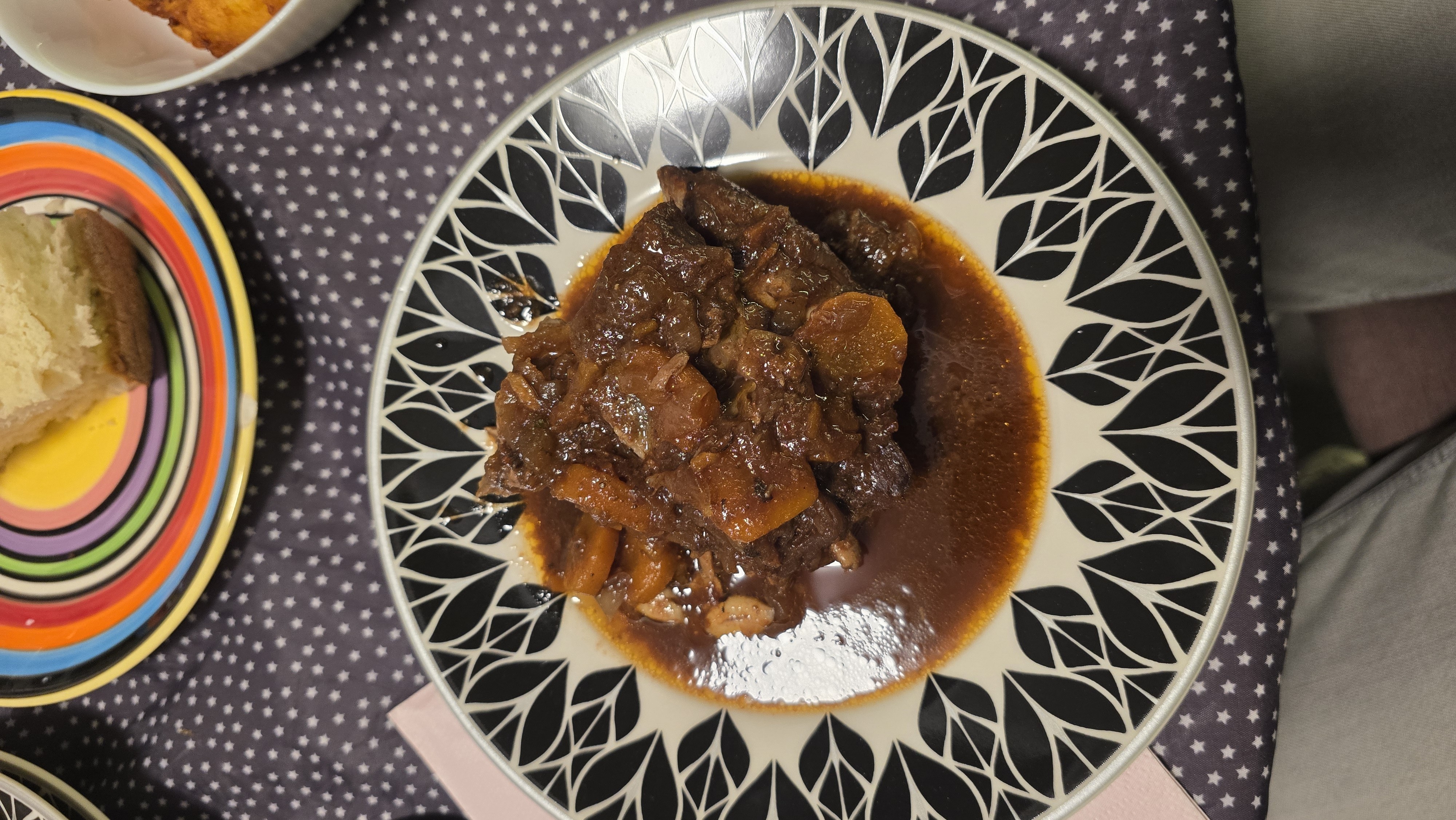 Beef stew with carrots