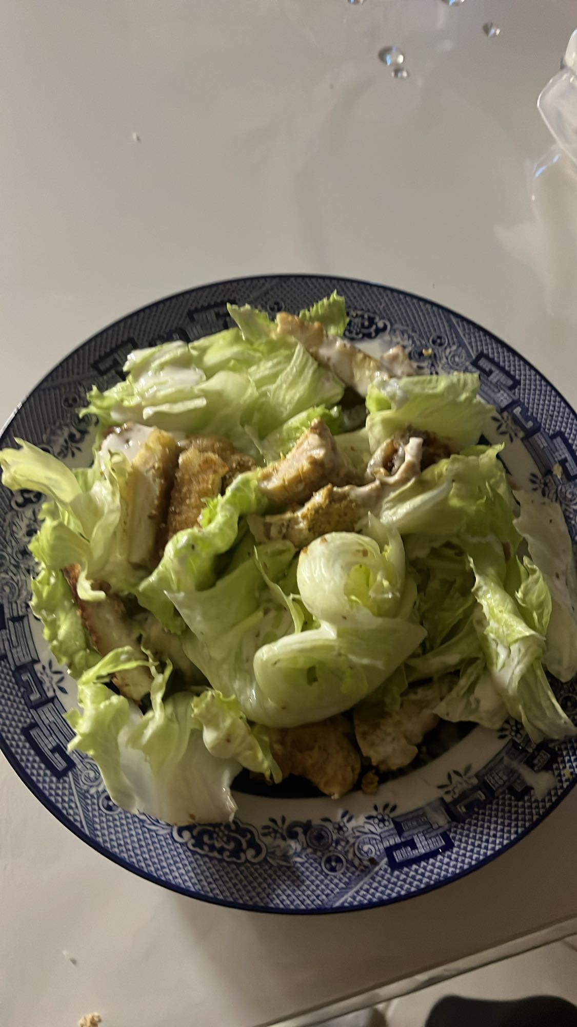 Chicken Lettuce Salad