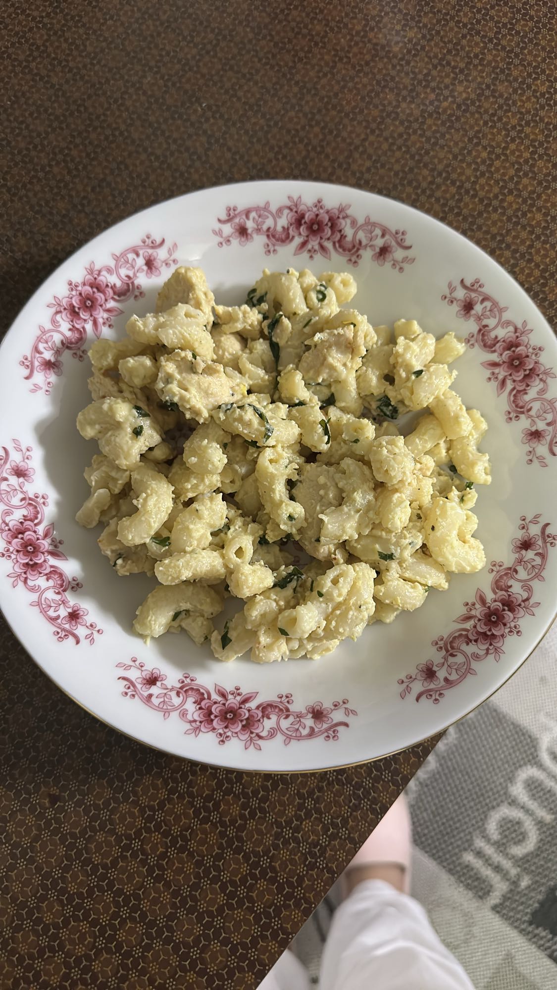 Kremalı Tavuklu Makarna