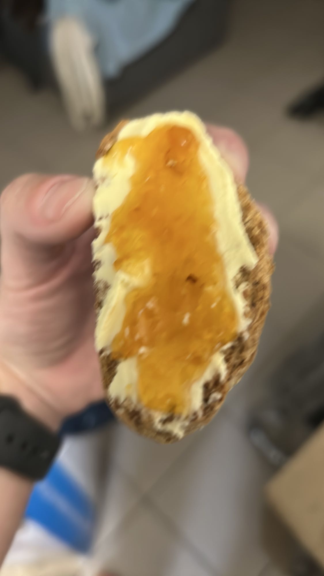 Tartine beurre confiture