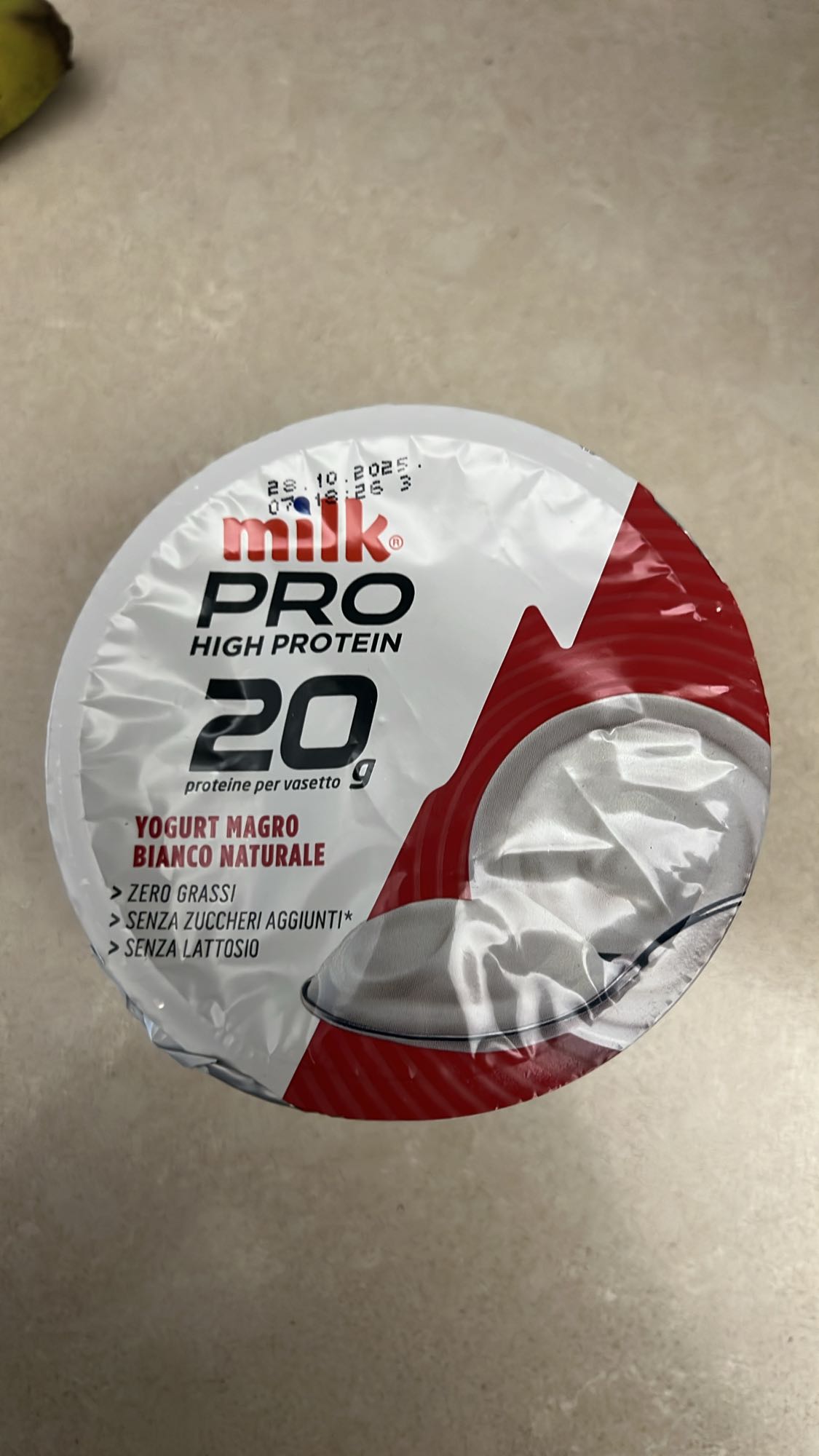 Yogurt magro proteico