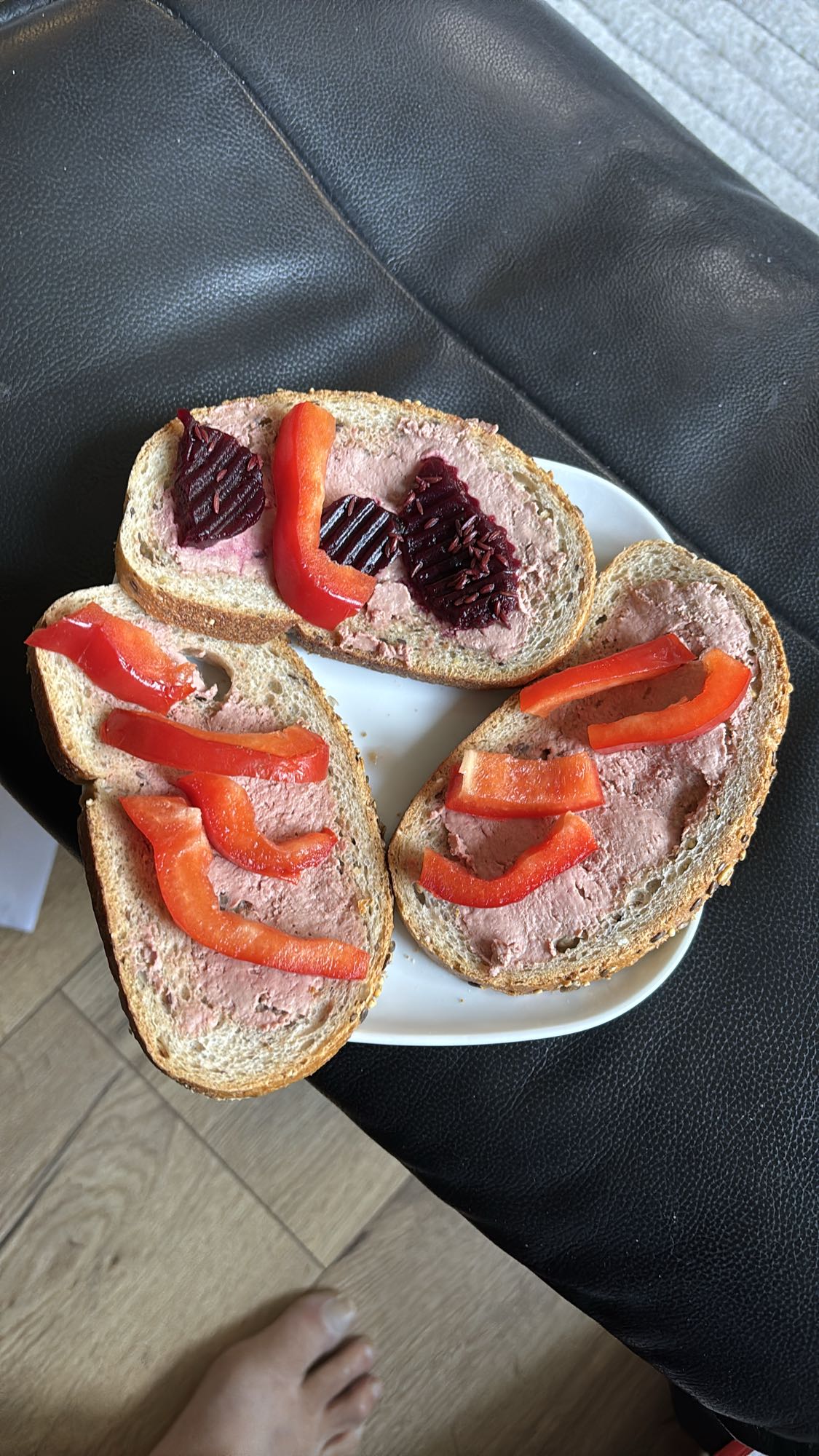Leverpostei smørbrød