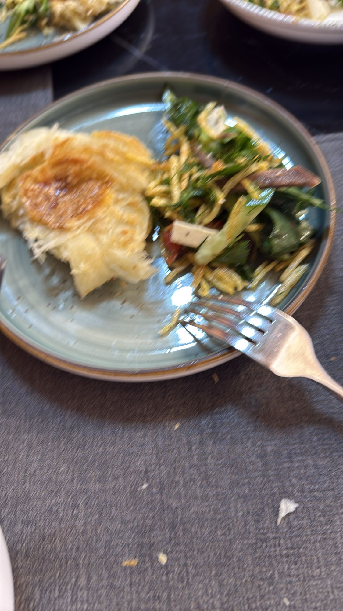 пирог с салатом