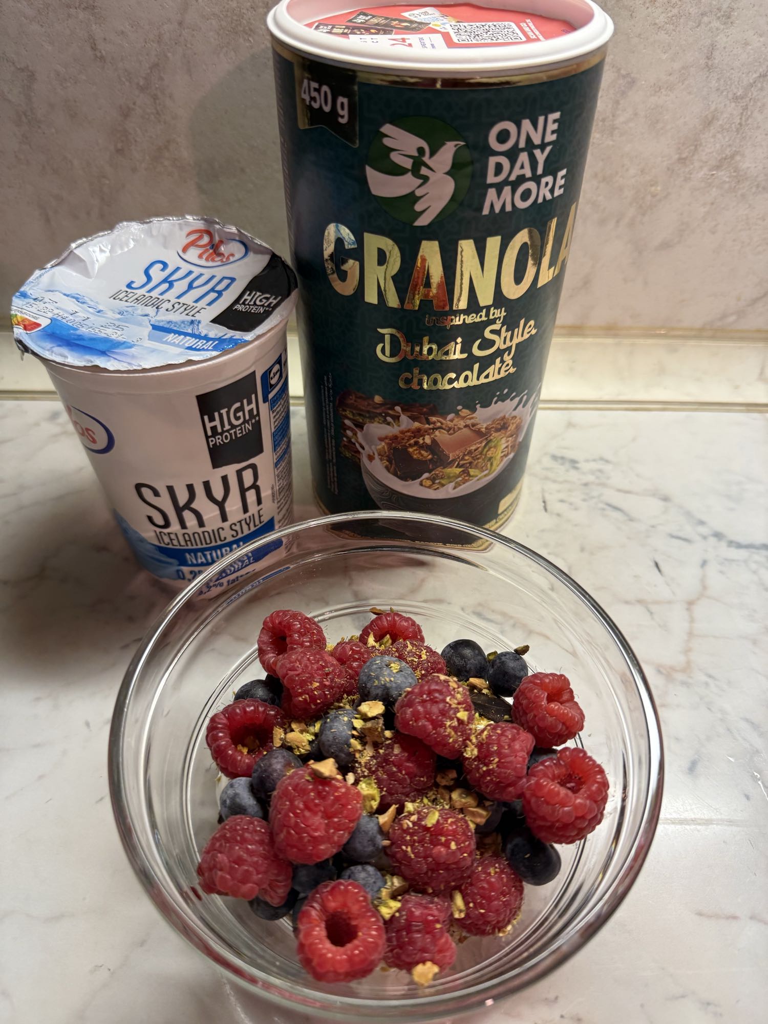 Berry Yogurt Granola Bowl