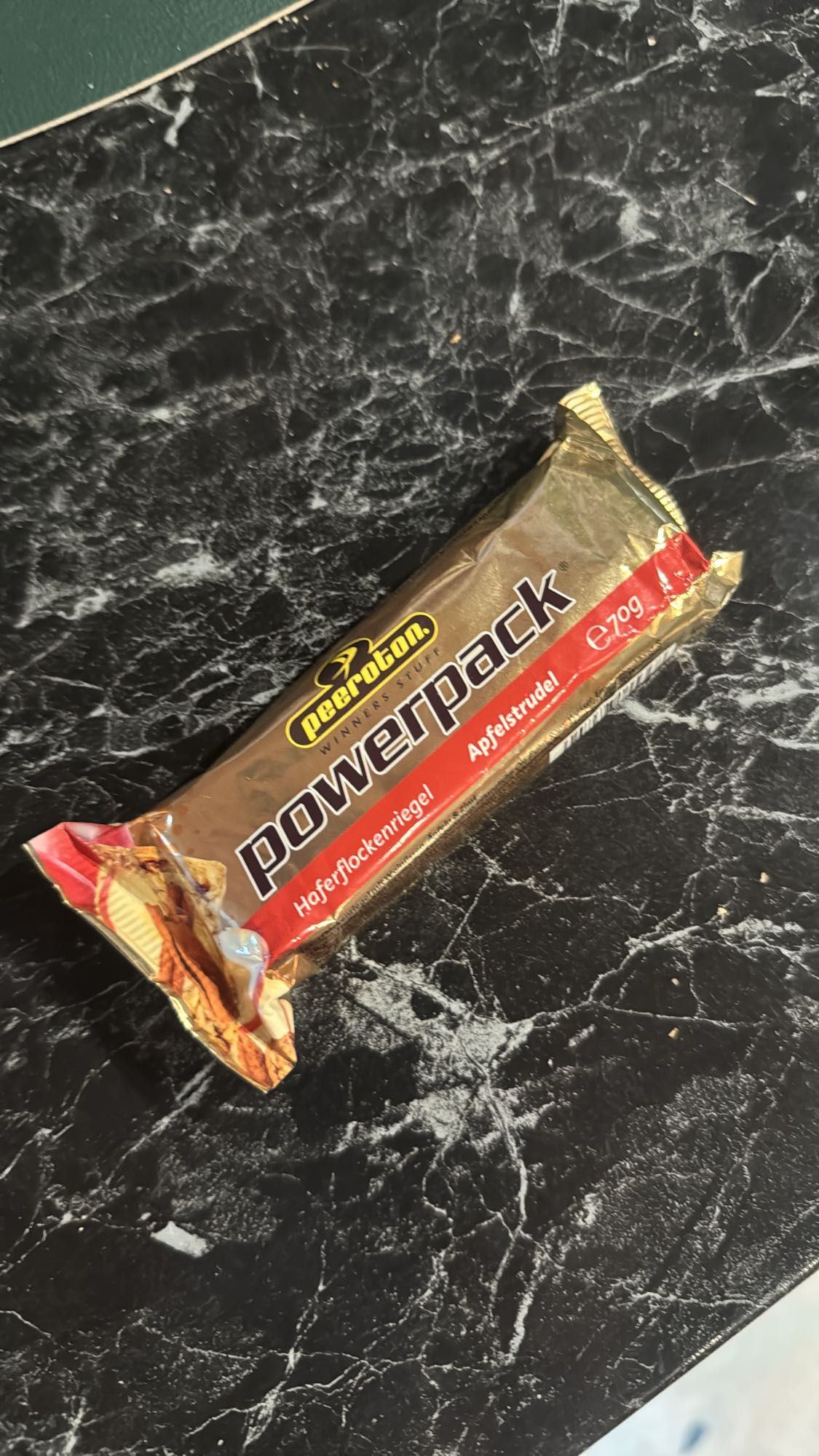 Powerpack Apfelstrudel Riegel