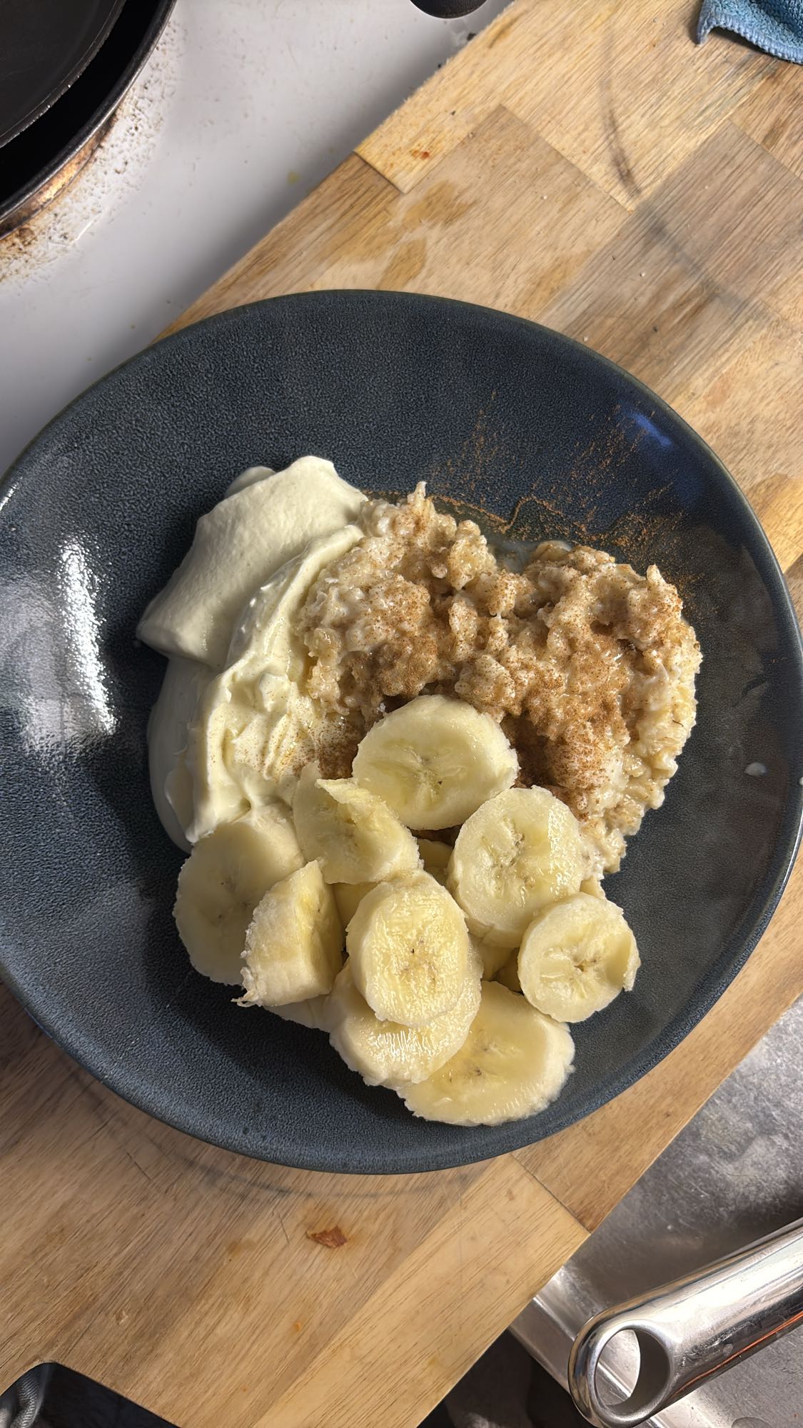 Havregrynsgröt med banan