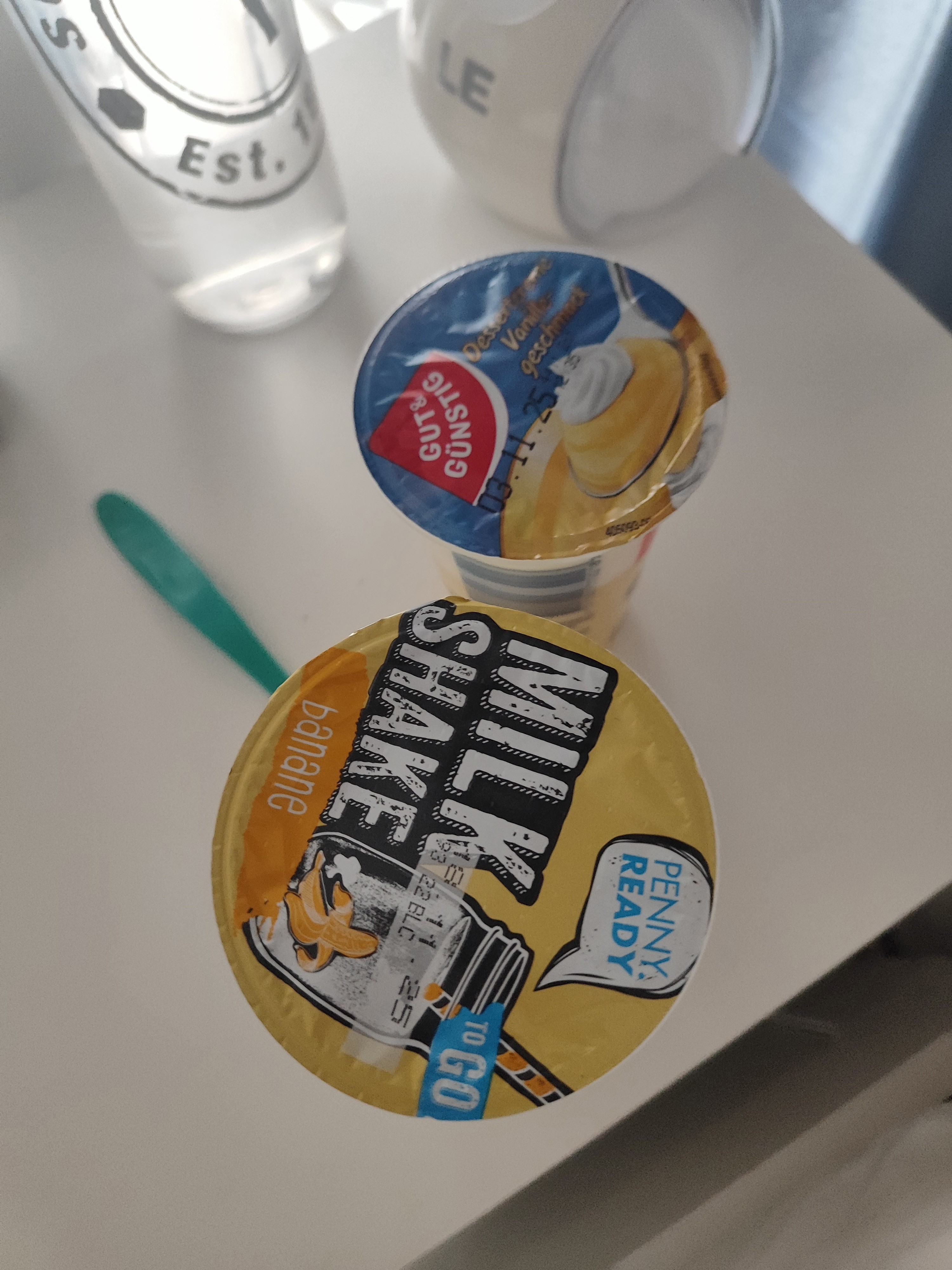 Milchshake & Vanillepudding