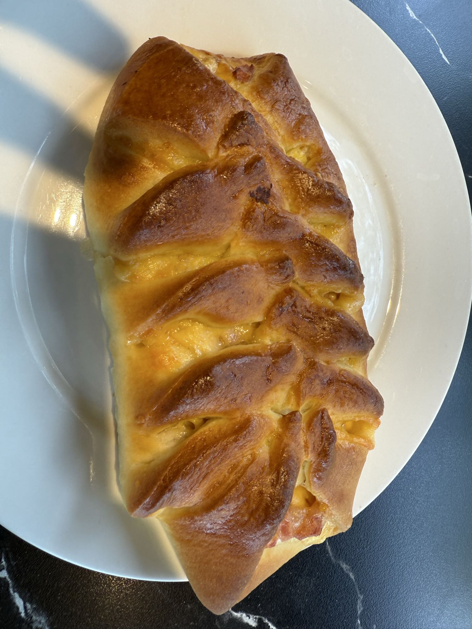 Cheese stuffed bread