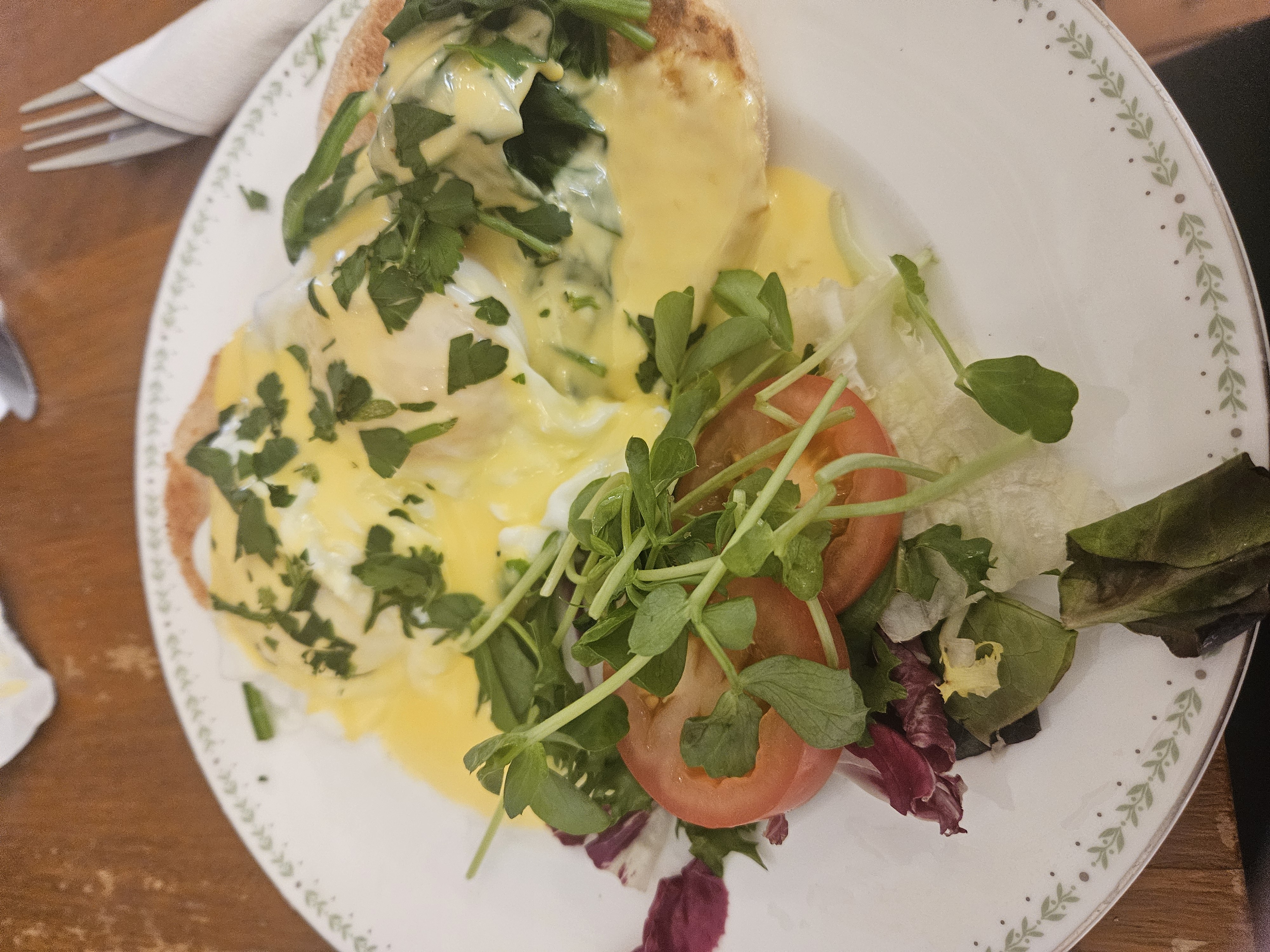 Eggs Benedict Salad