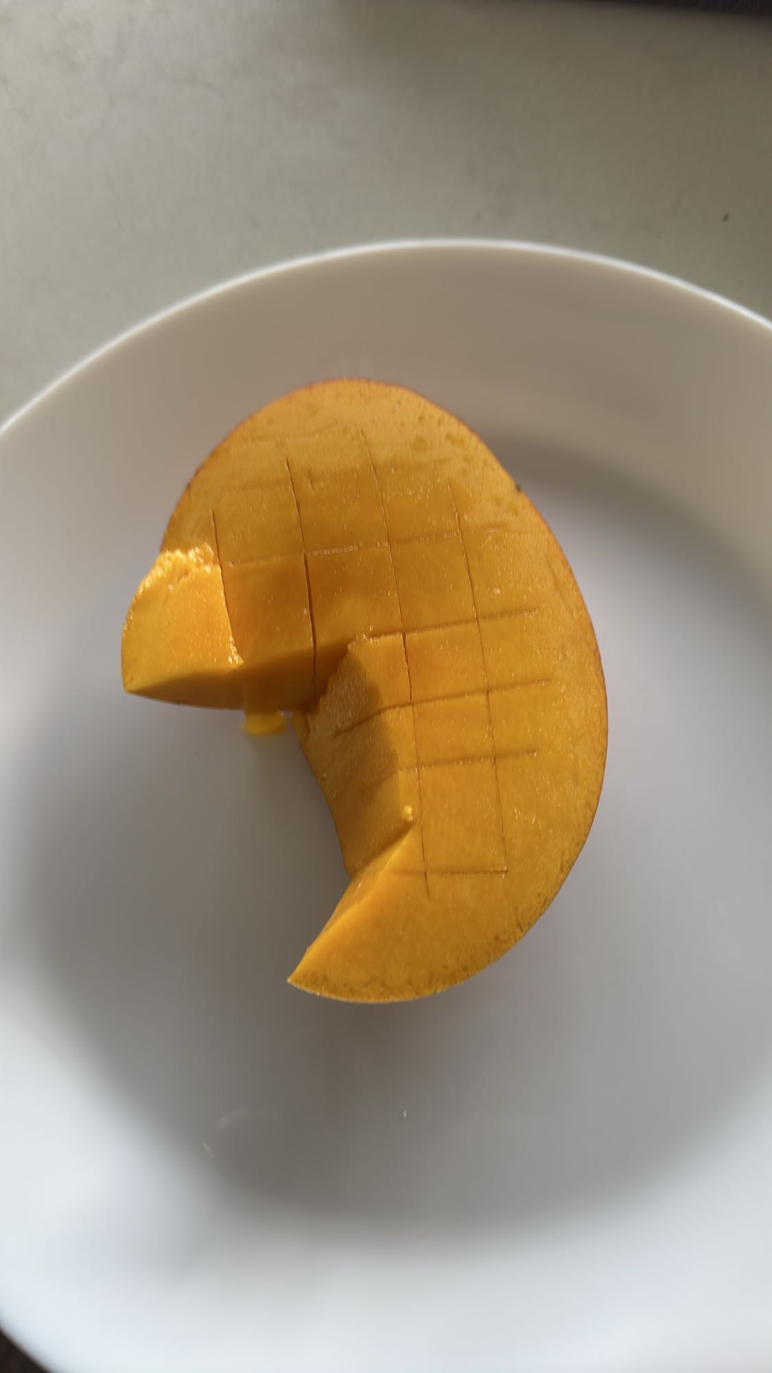 Sliced Mango