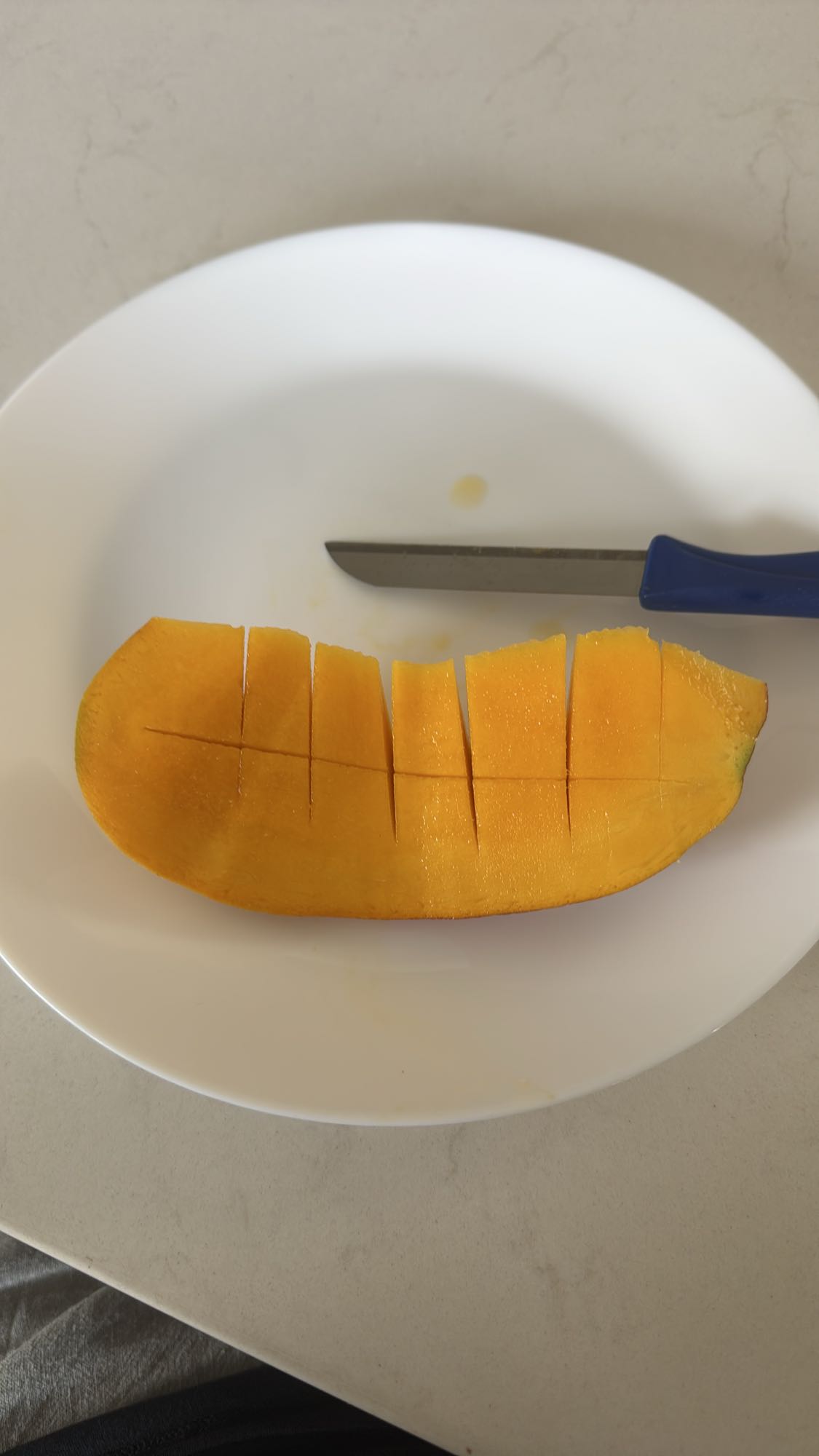 Sliced Mango
