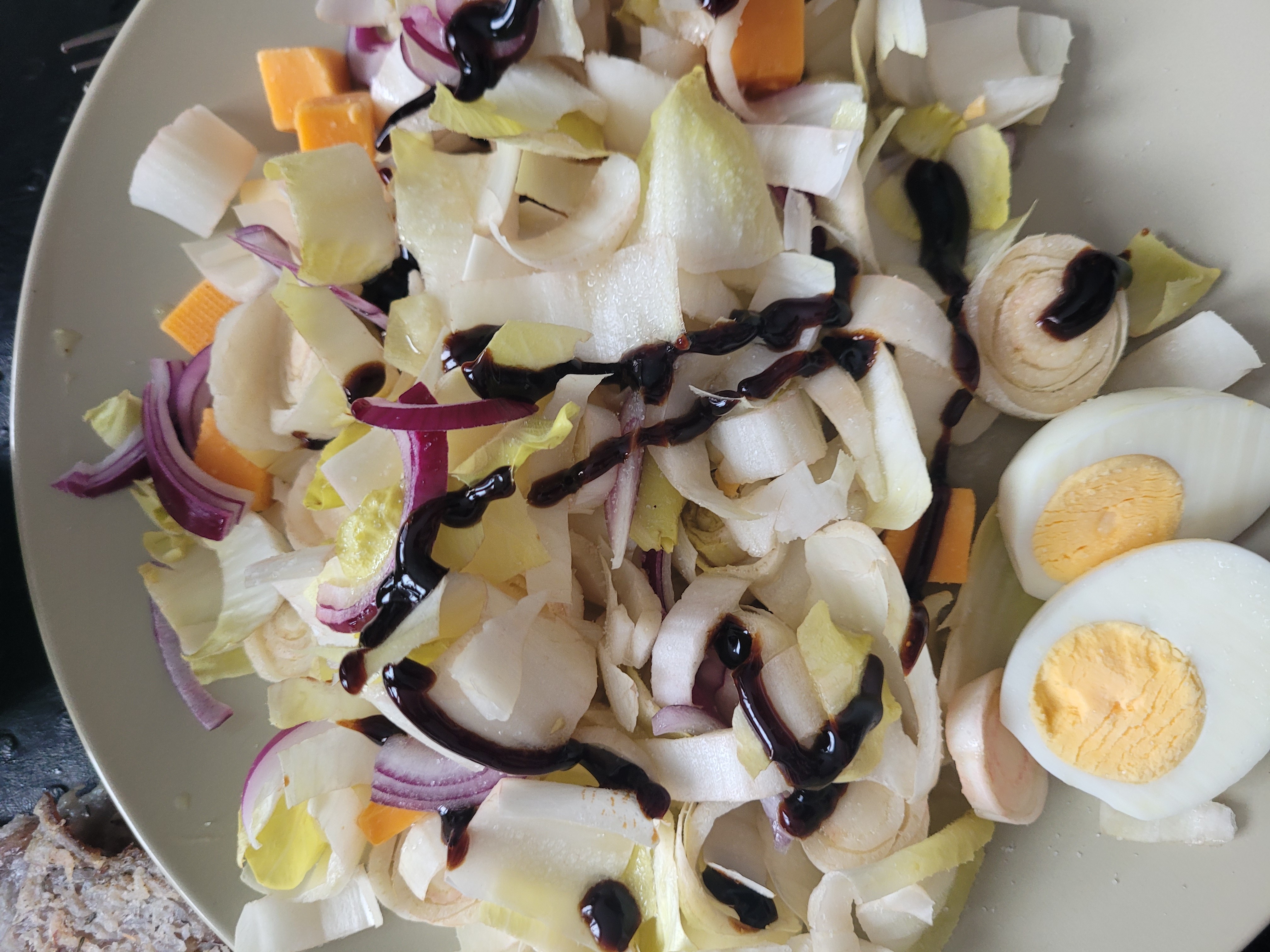 Salade d'endives œuf