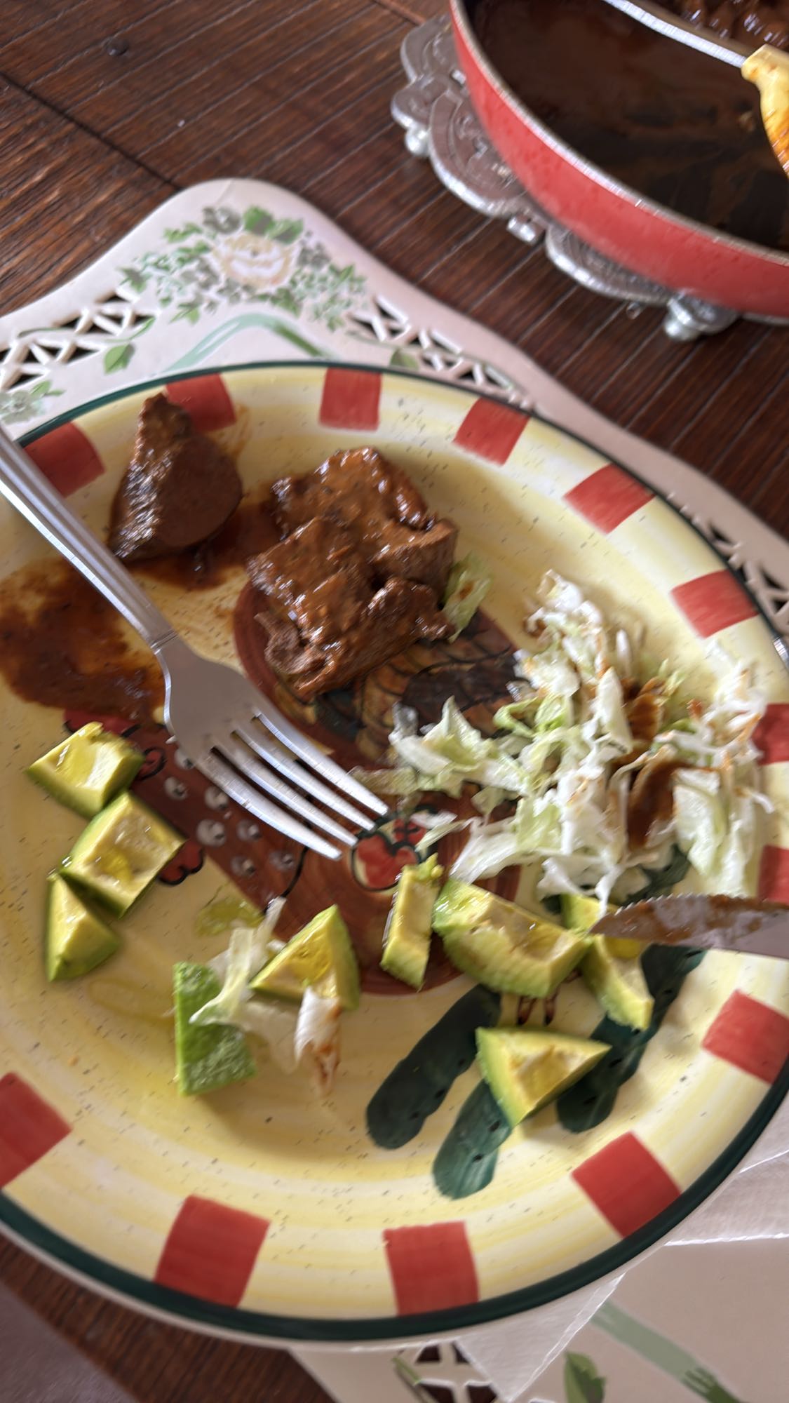 carne con aguacate
