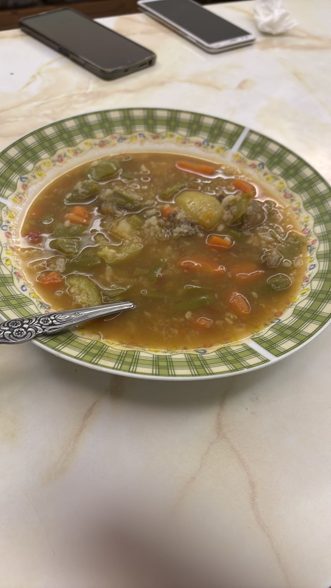 Vegetable beef soup