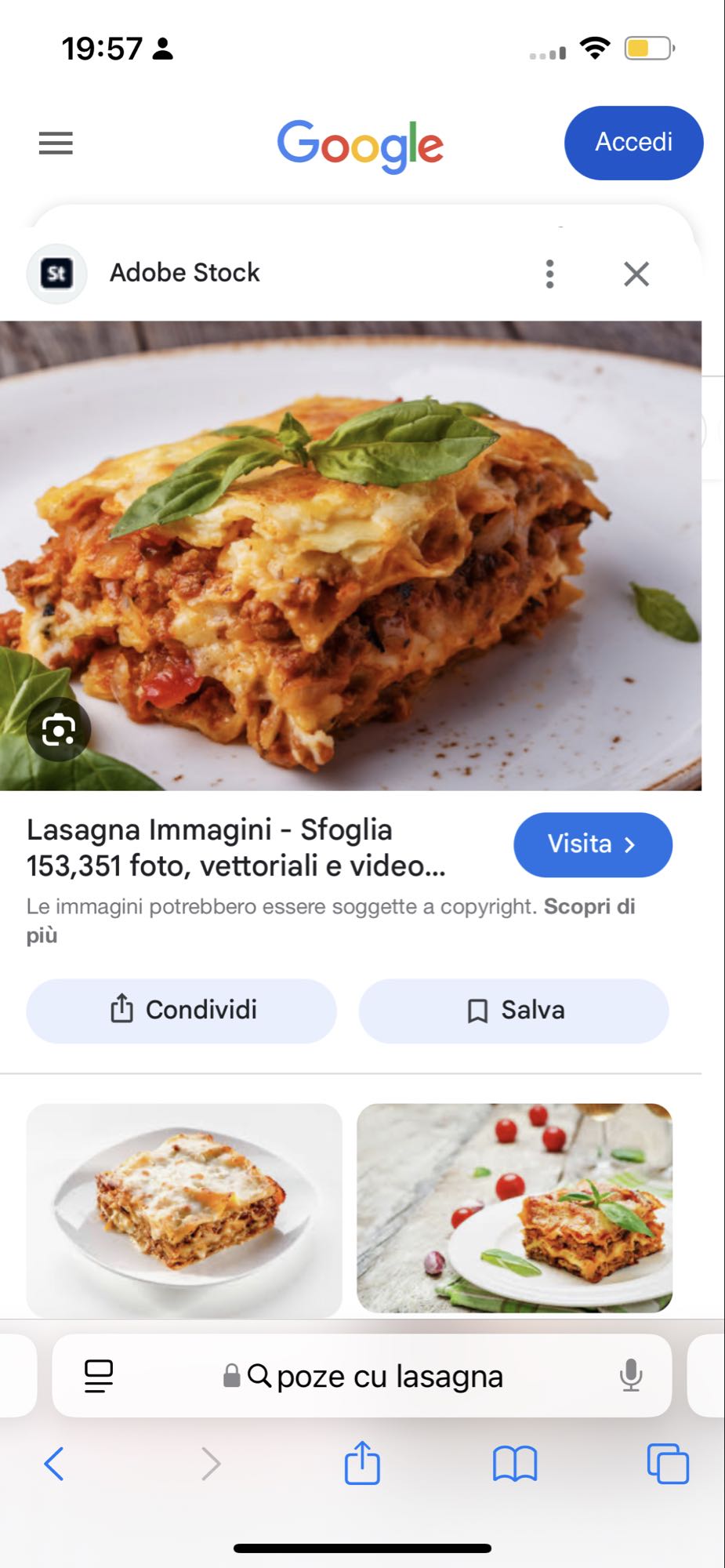 Lasagna clasica