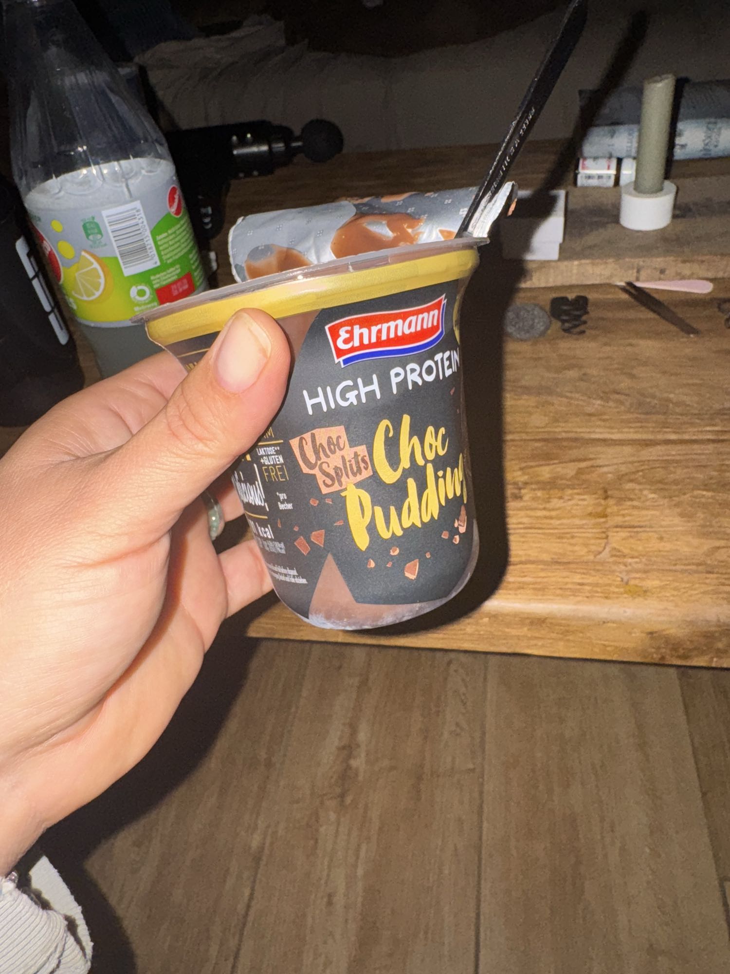 Schoko Protein Pudding