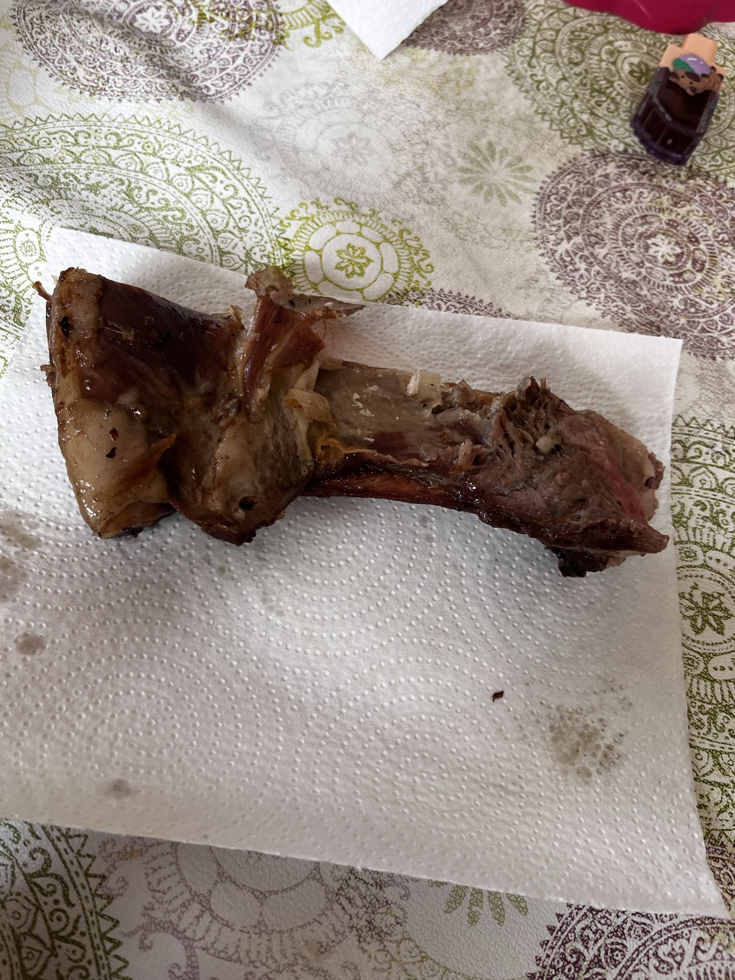 Costilla y carne de cordero