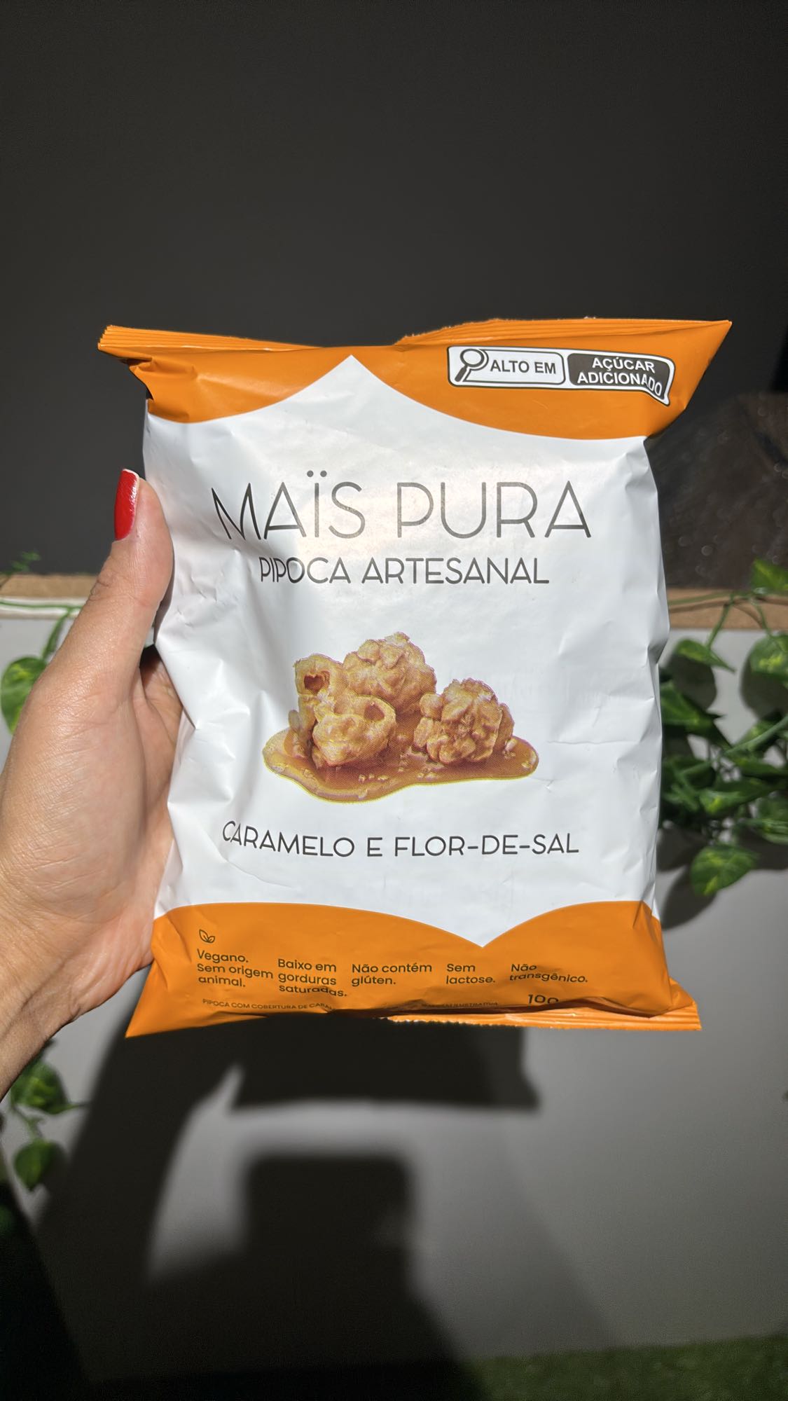 Pipoca Caramelo Flor-de-Sal
