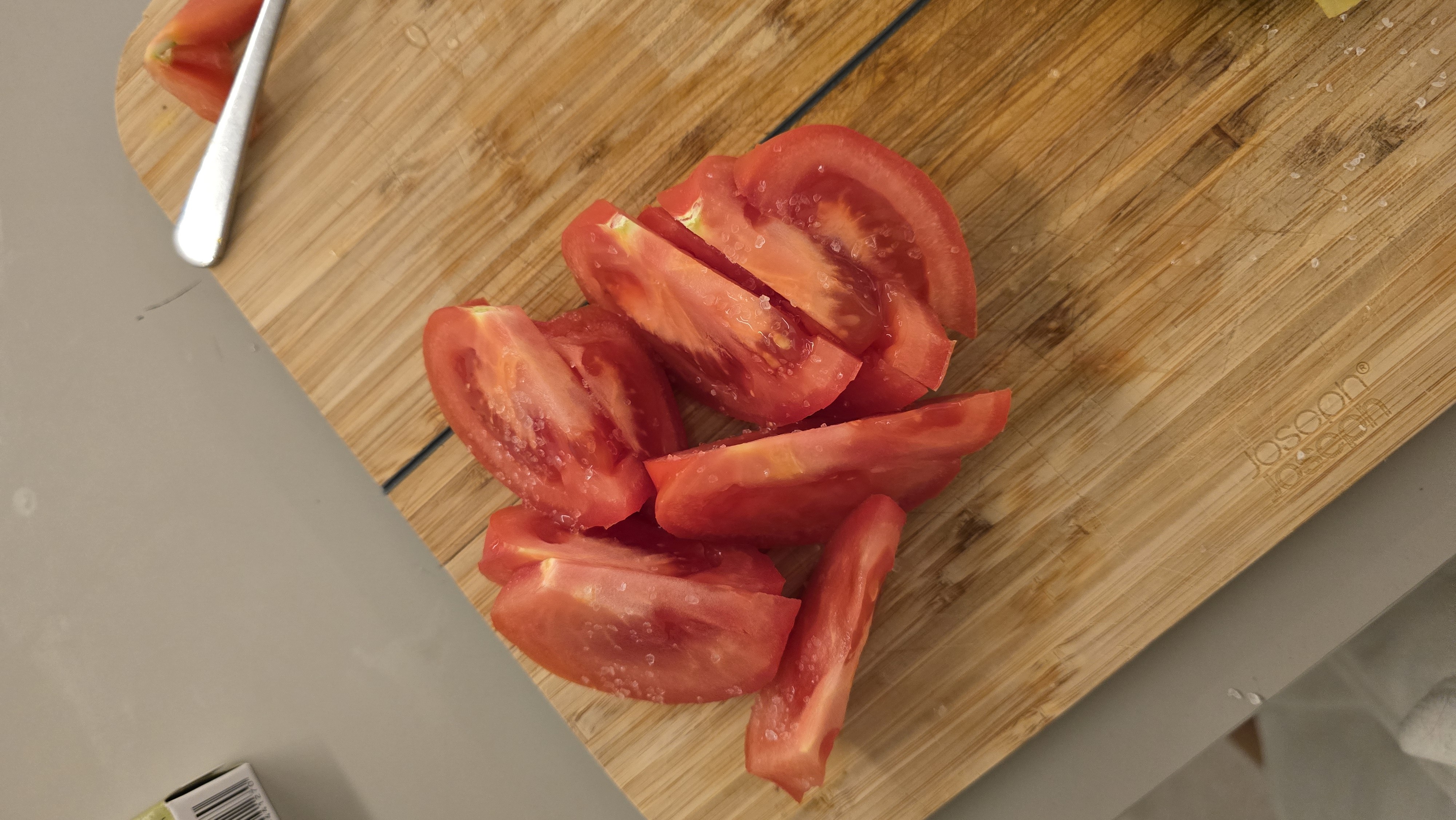 Sliced Tomato Snack