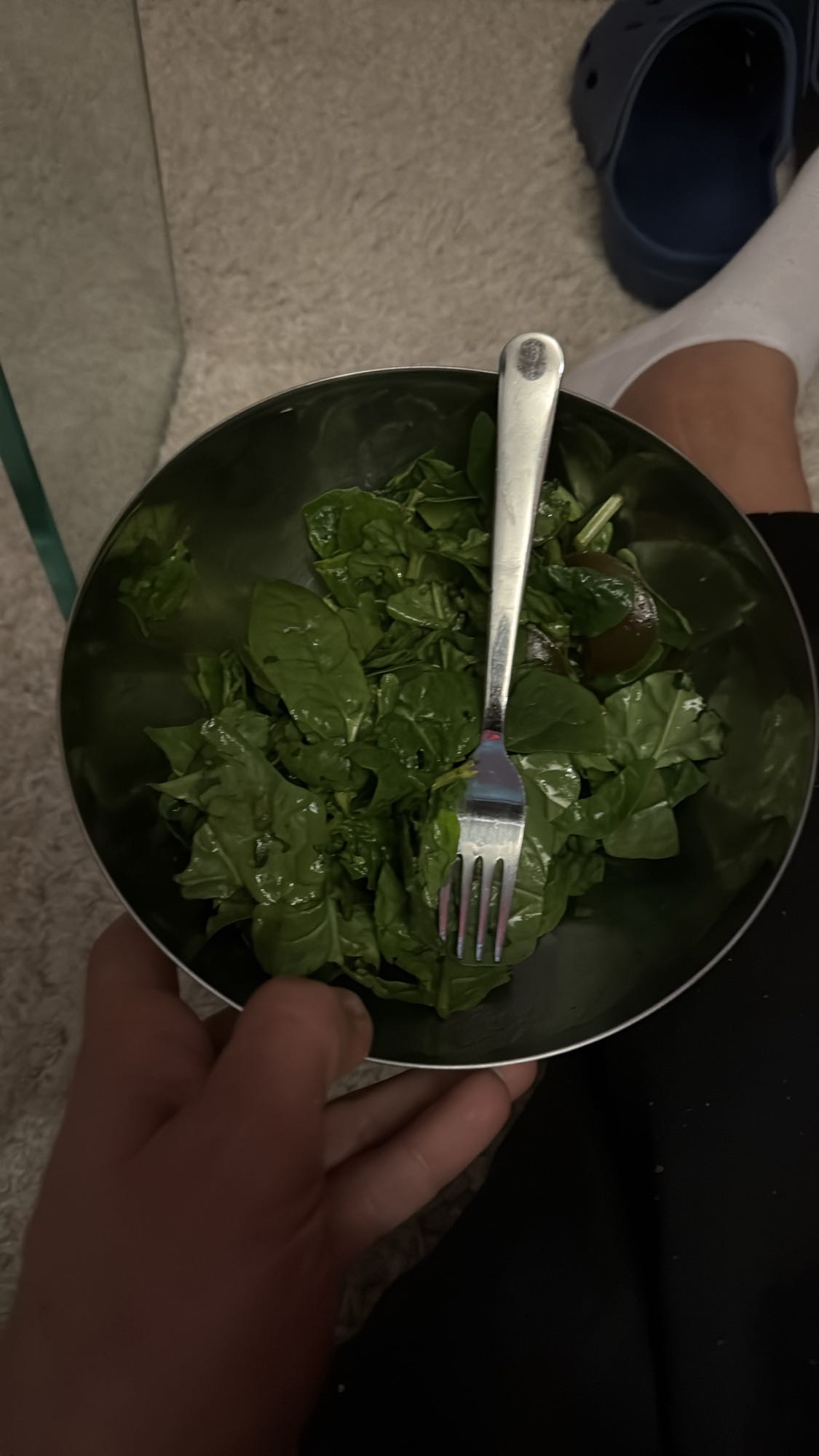 ensalada de espinaca