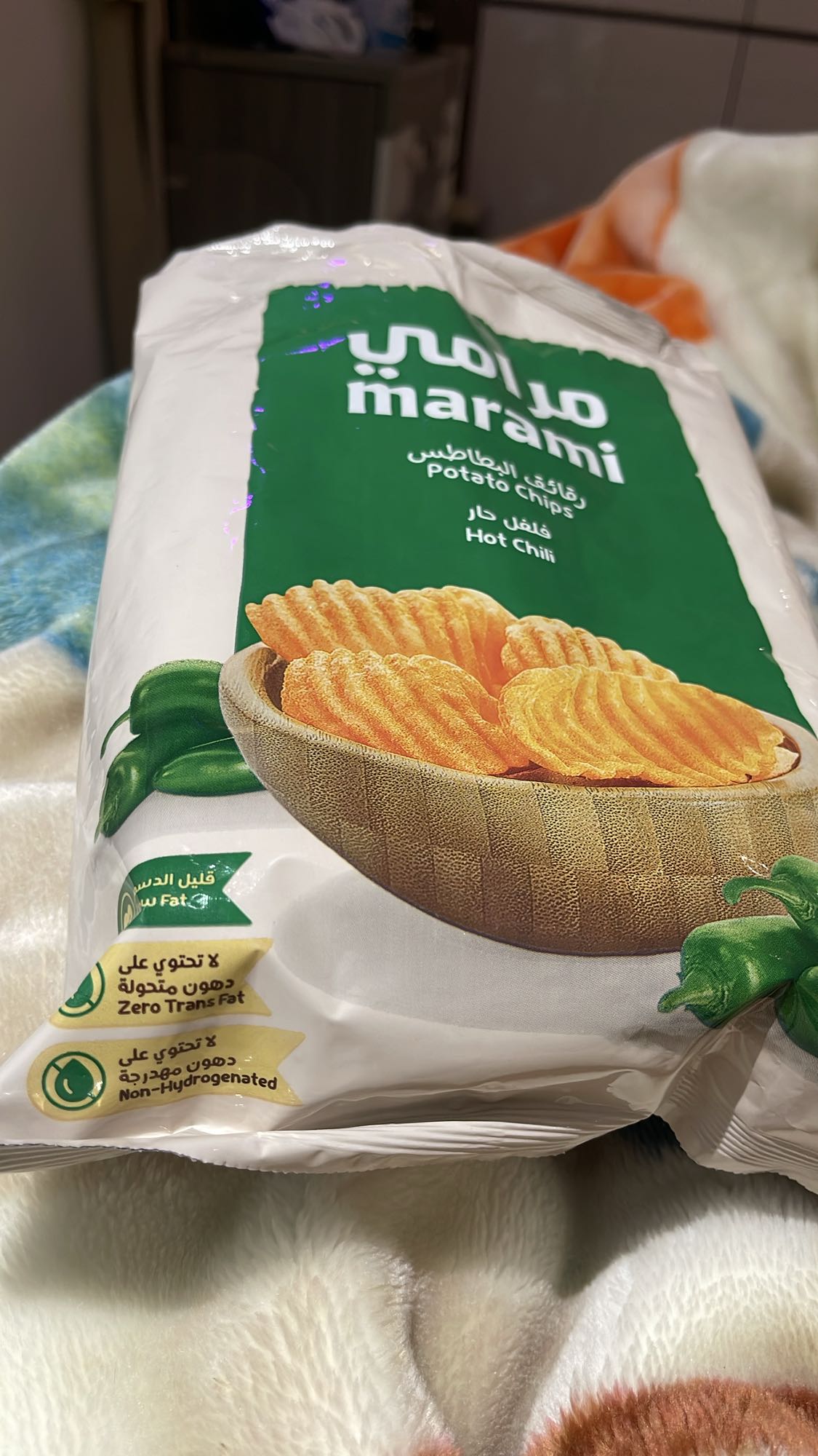 Hot Chili Potato Chips