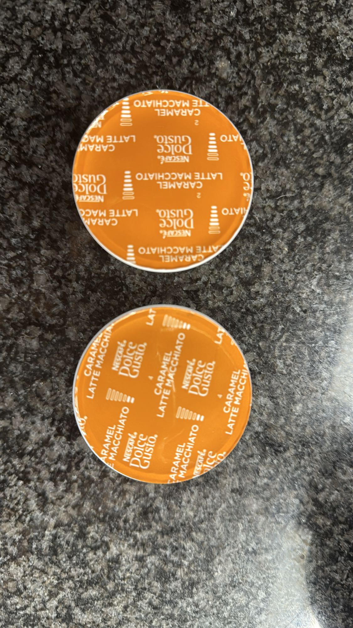 Caramel latte macchiato