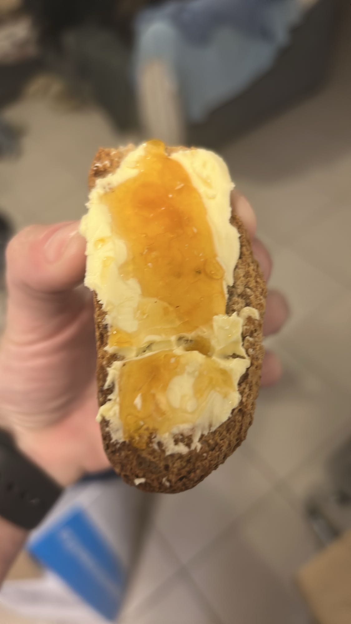 Tartine beurre confiture