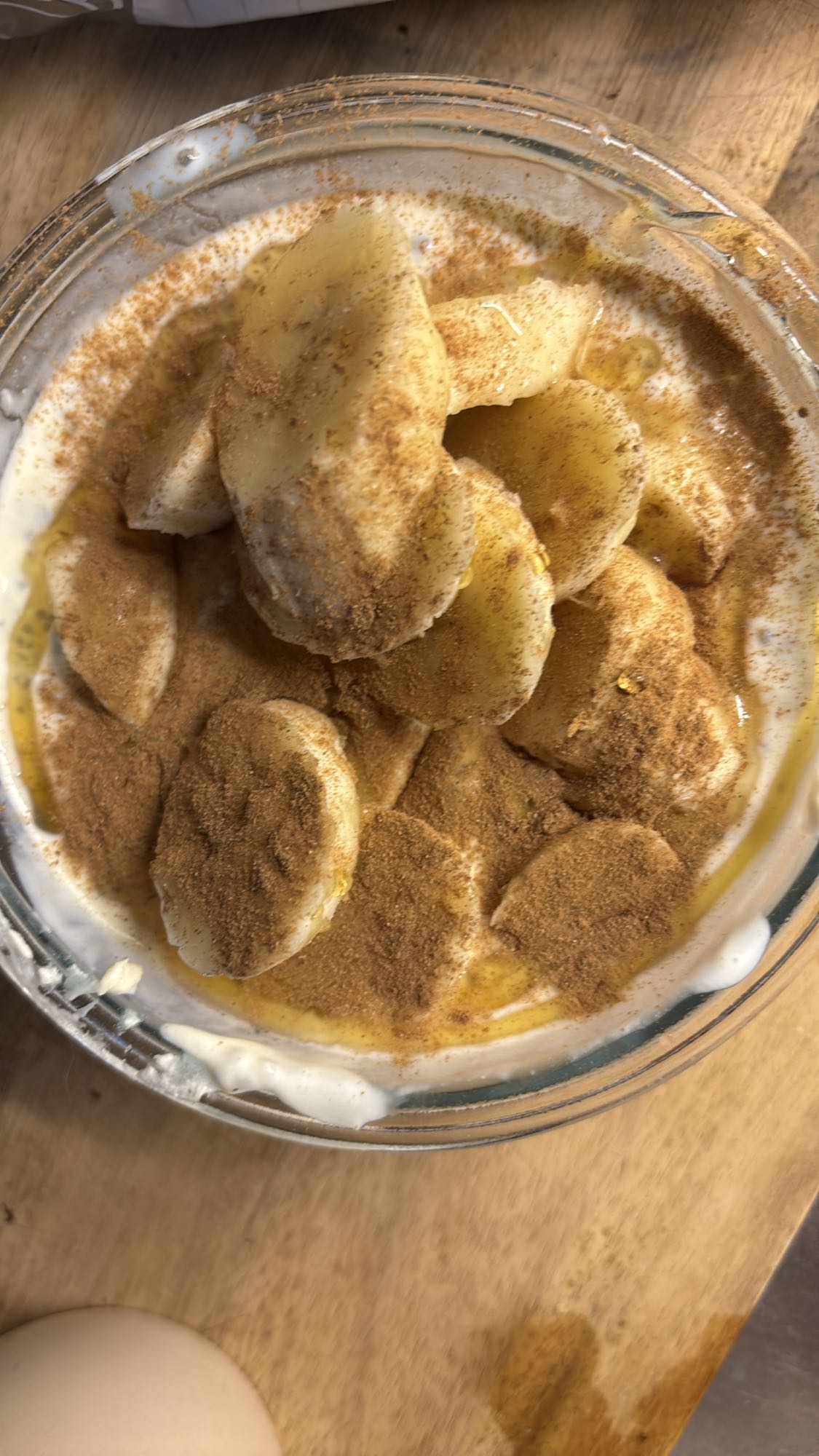 Yoghurt med banan & kanel
