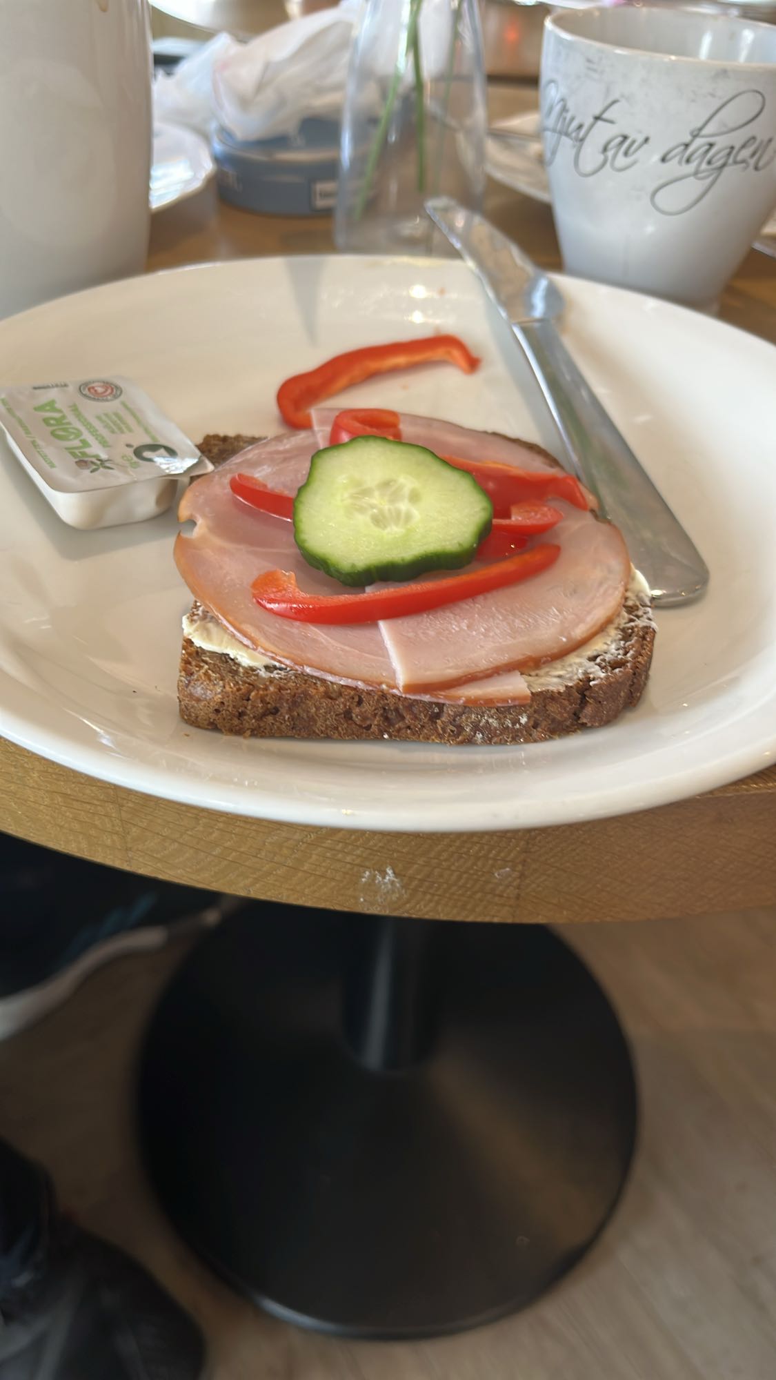 Smörgås med skinka