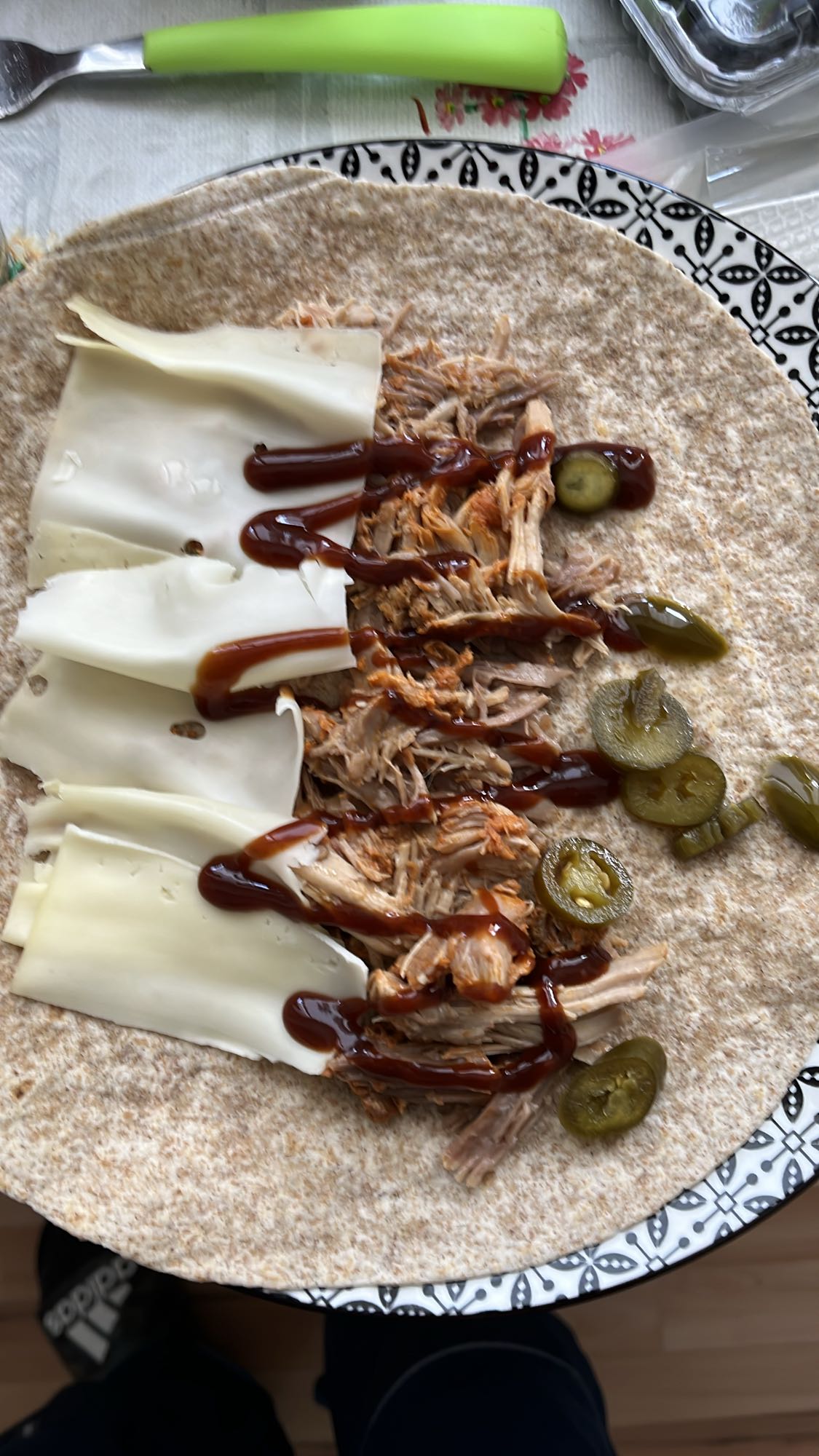 Пълнозърнесто бурито