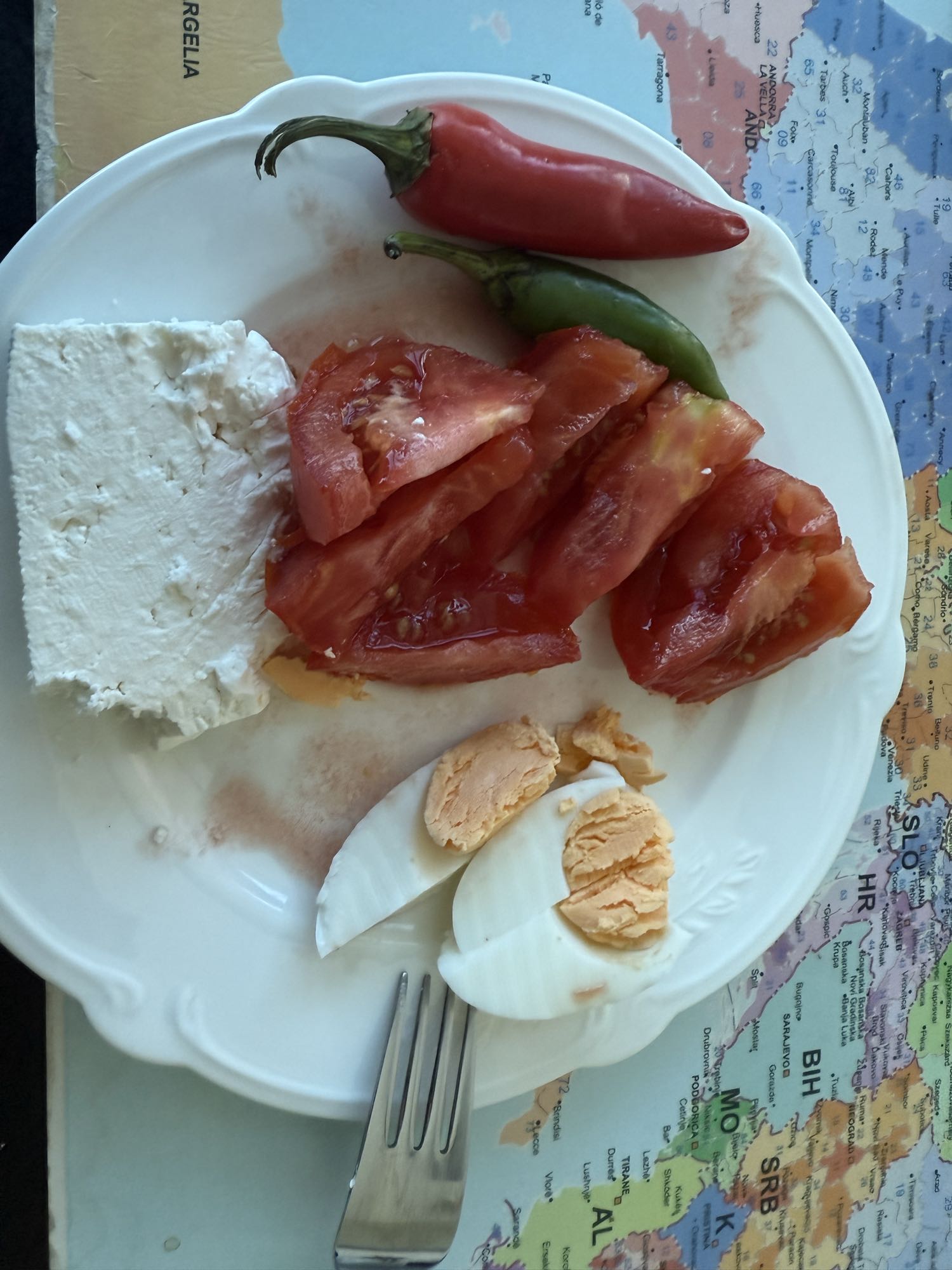 Peynirli Kahvaltı Tabağı