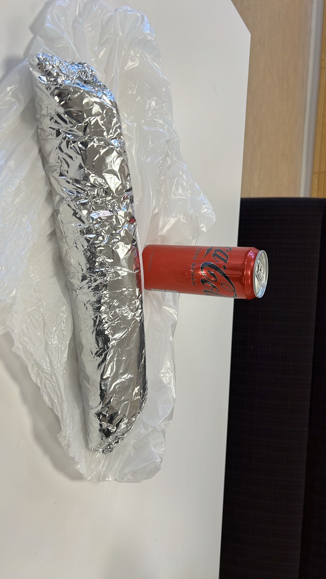 Stor kebabrulle & cola zero