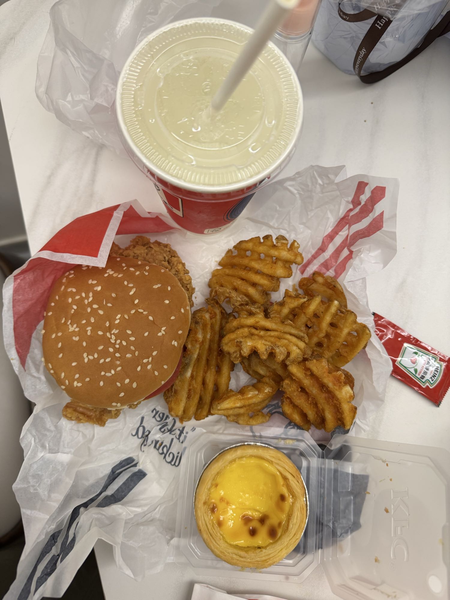 Chicken Burger Combo