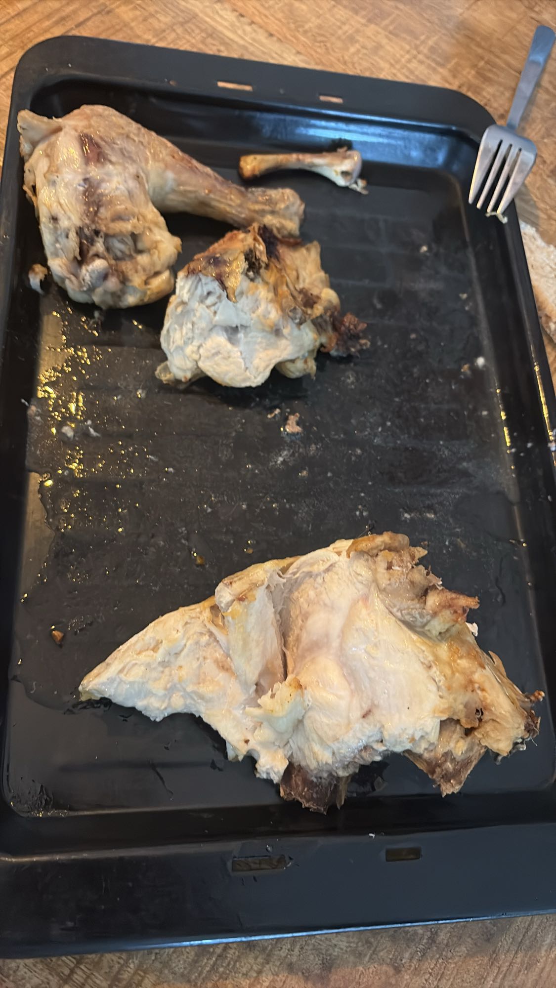 Geroosterde kipdelen