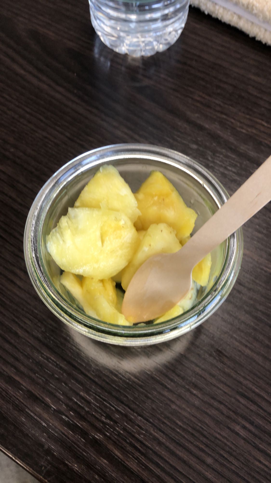 Ananas frais en coupe