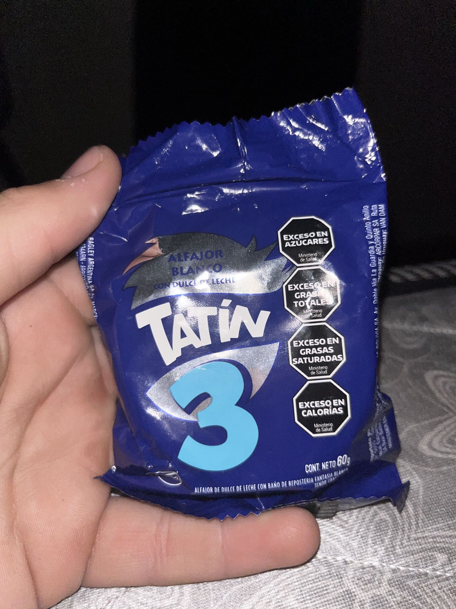 Alfajor Tatin blanco