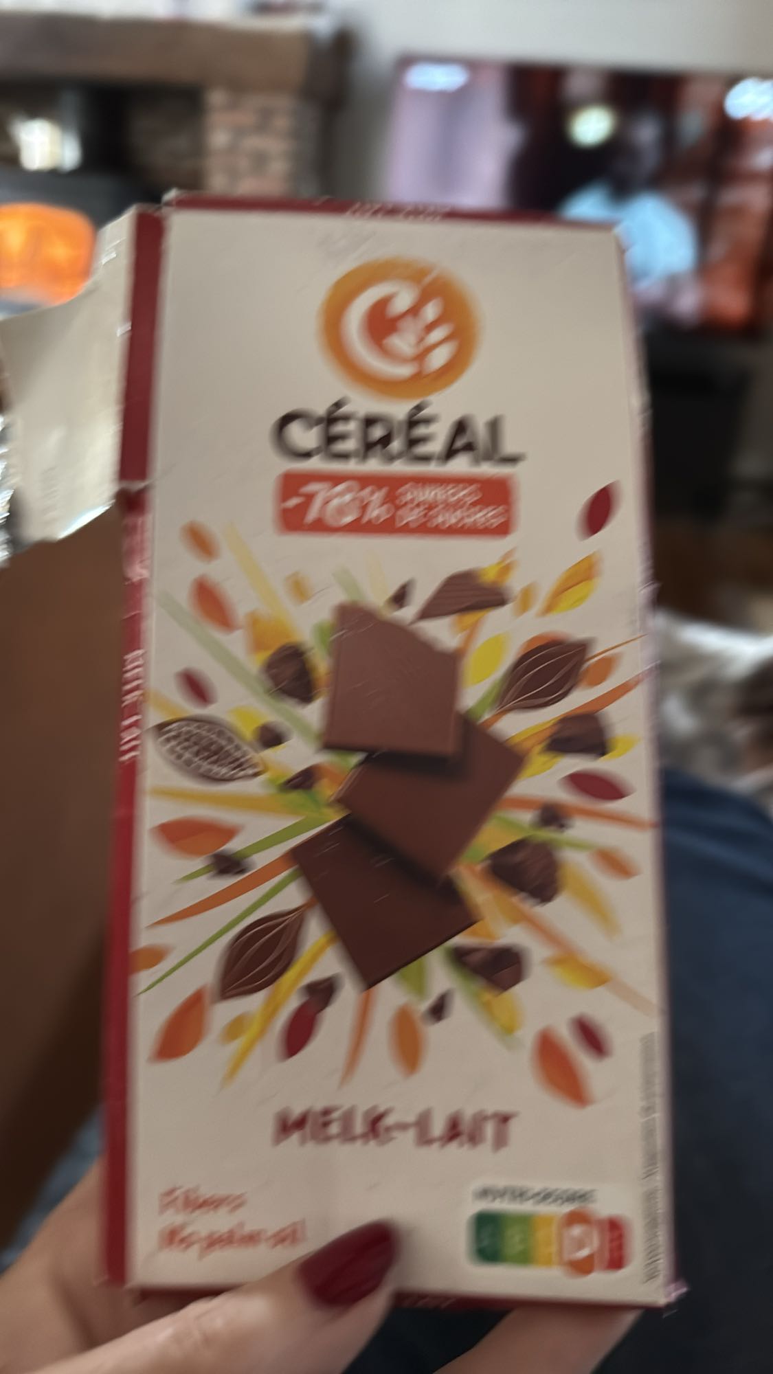 Melkchocolade reep