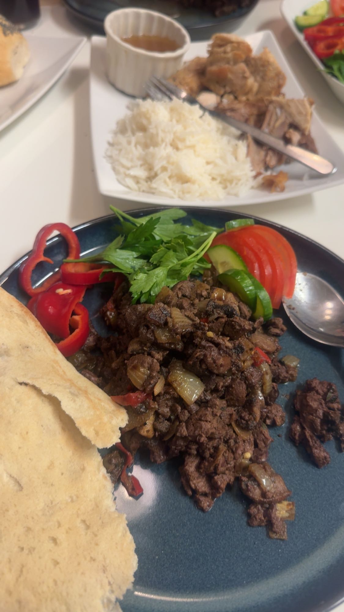 Köttfärs med grönsaker