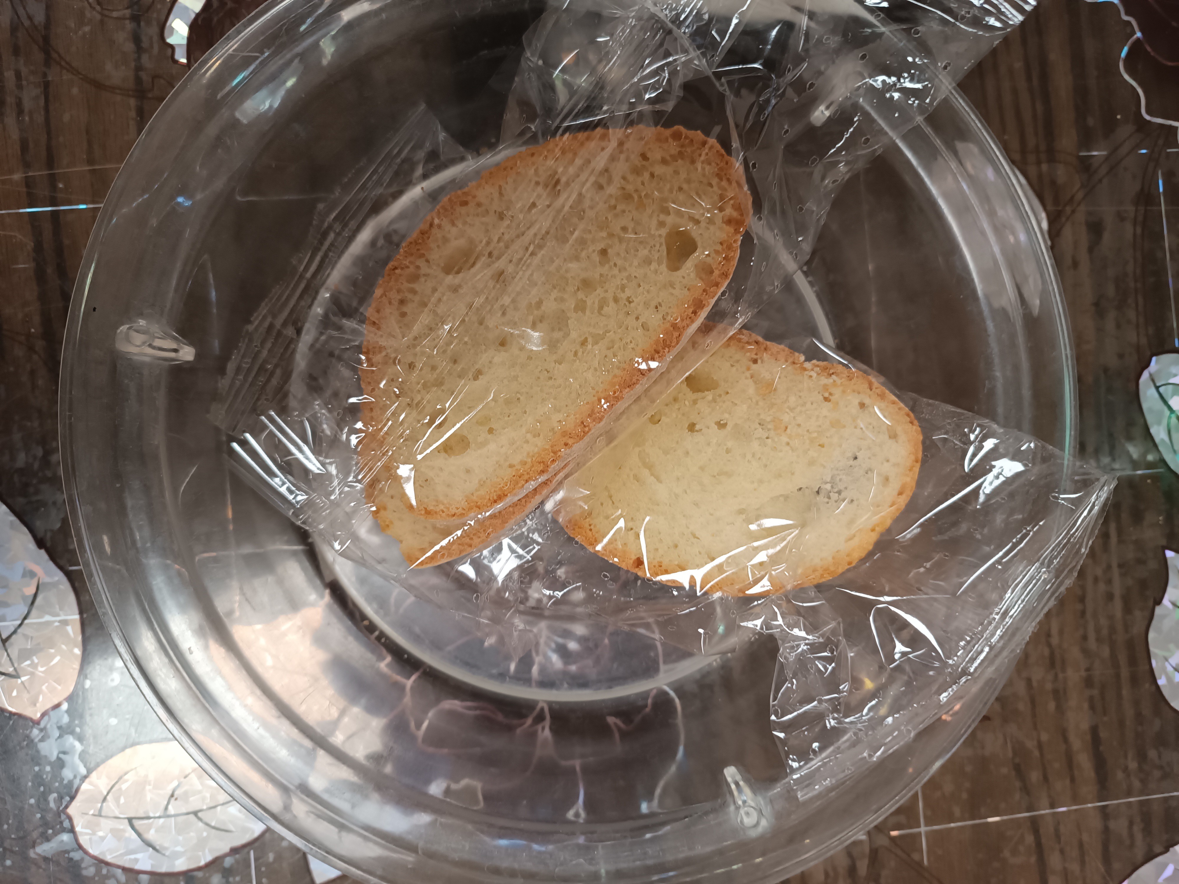 Plain White Bread Slices