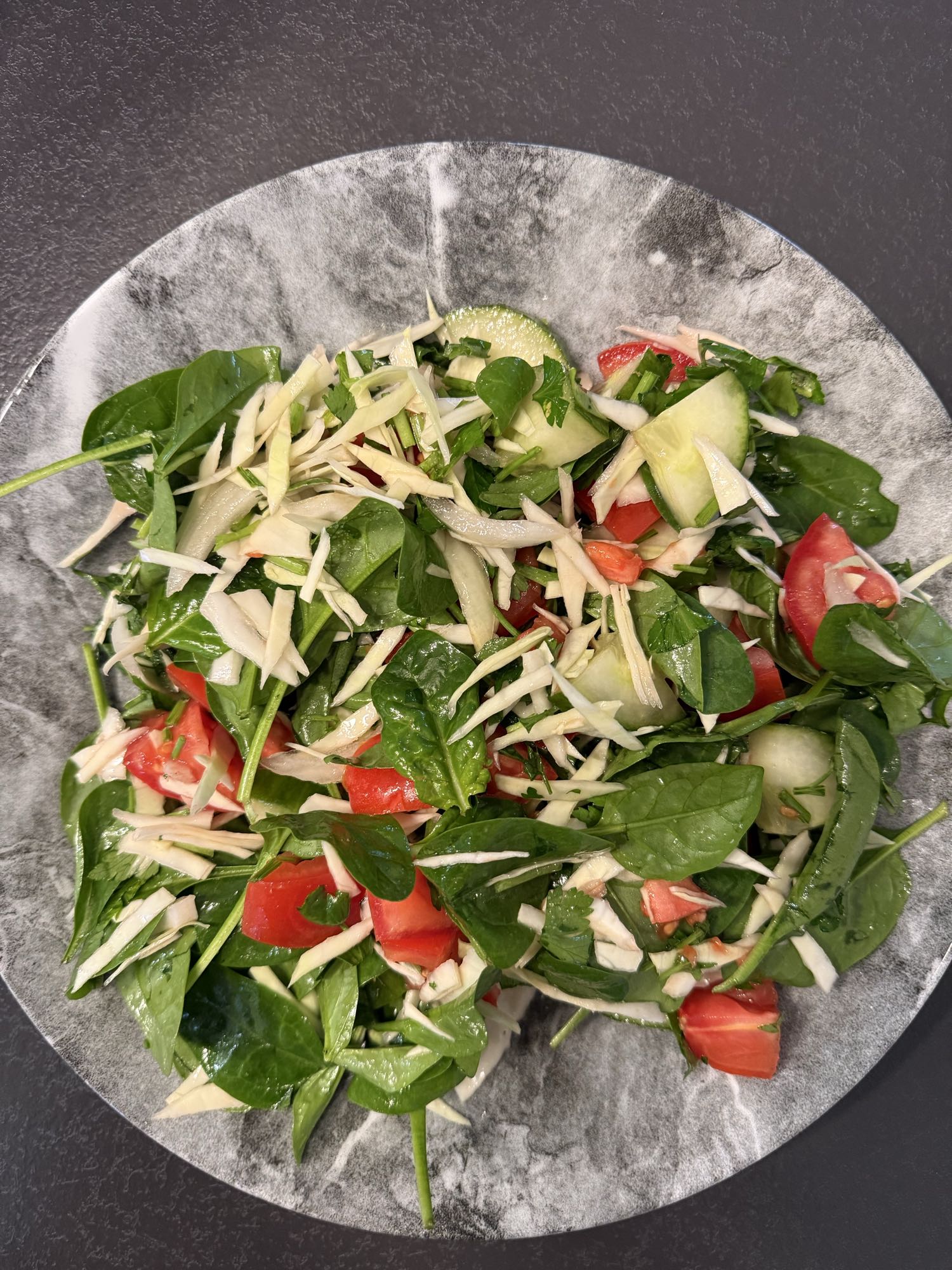 Salade fraîcheur légumes