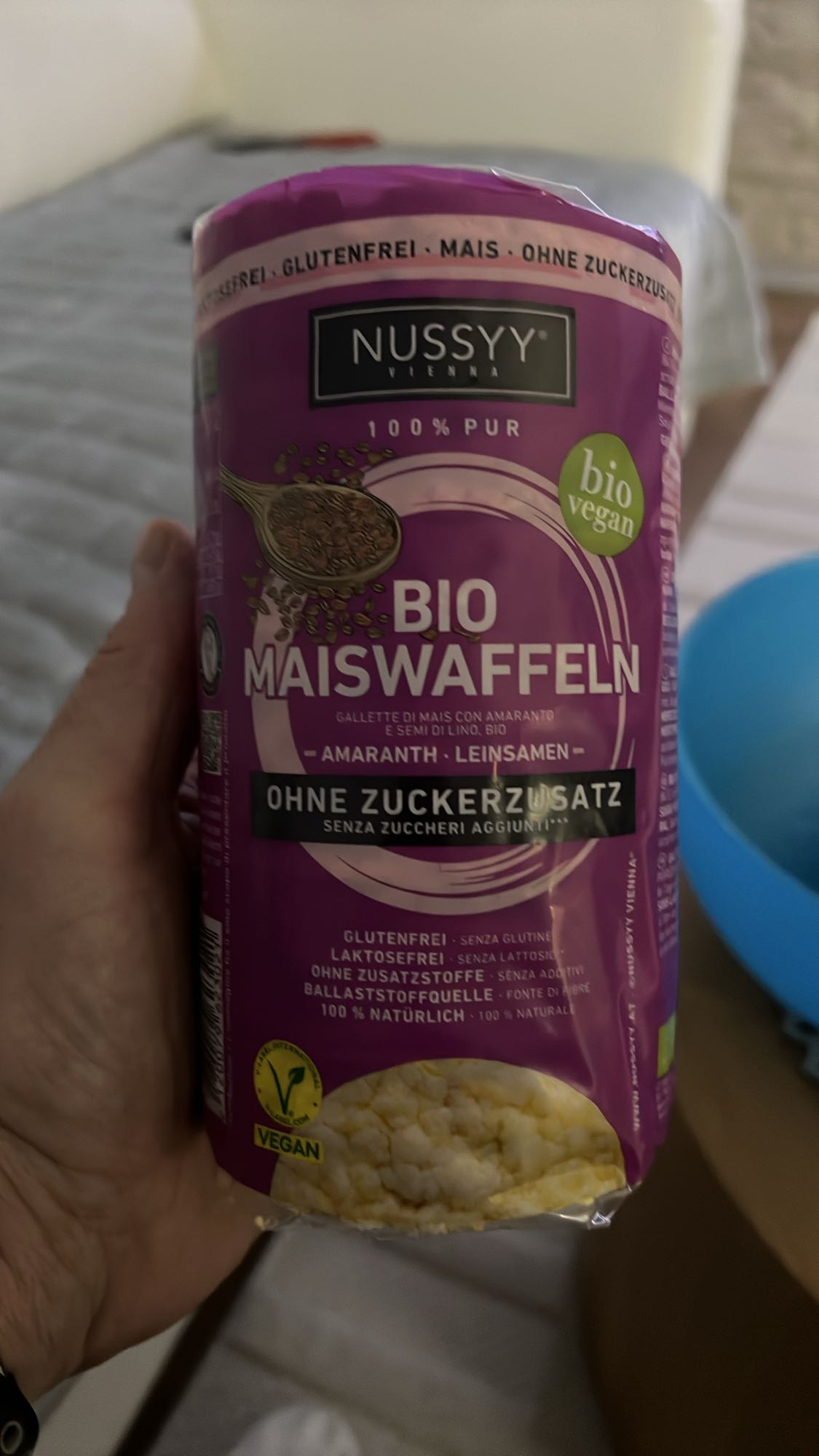 Bio wafle kukurydziane