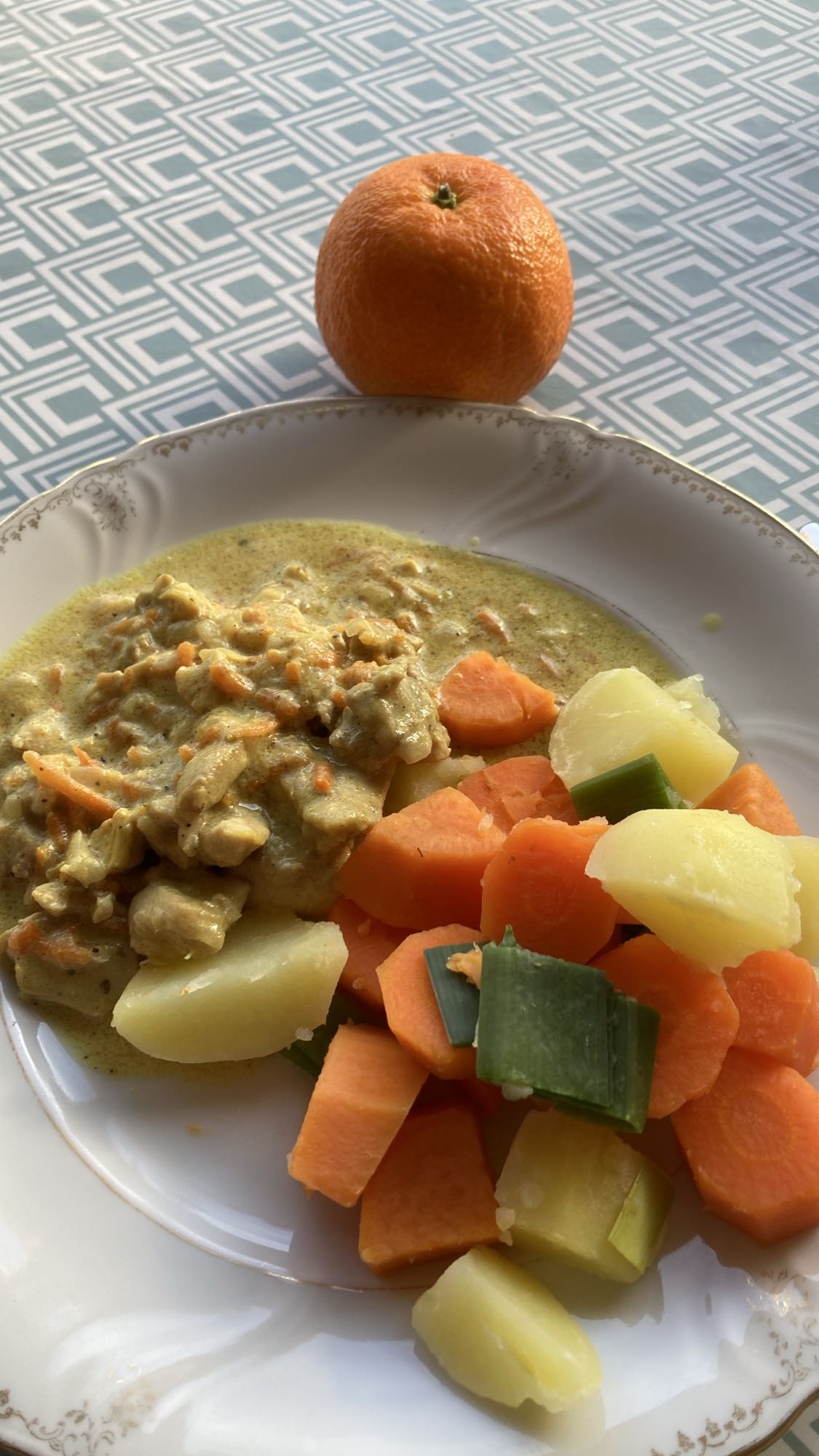 Kycklinggryta med grönsaker