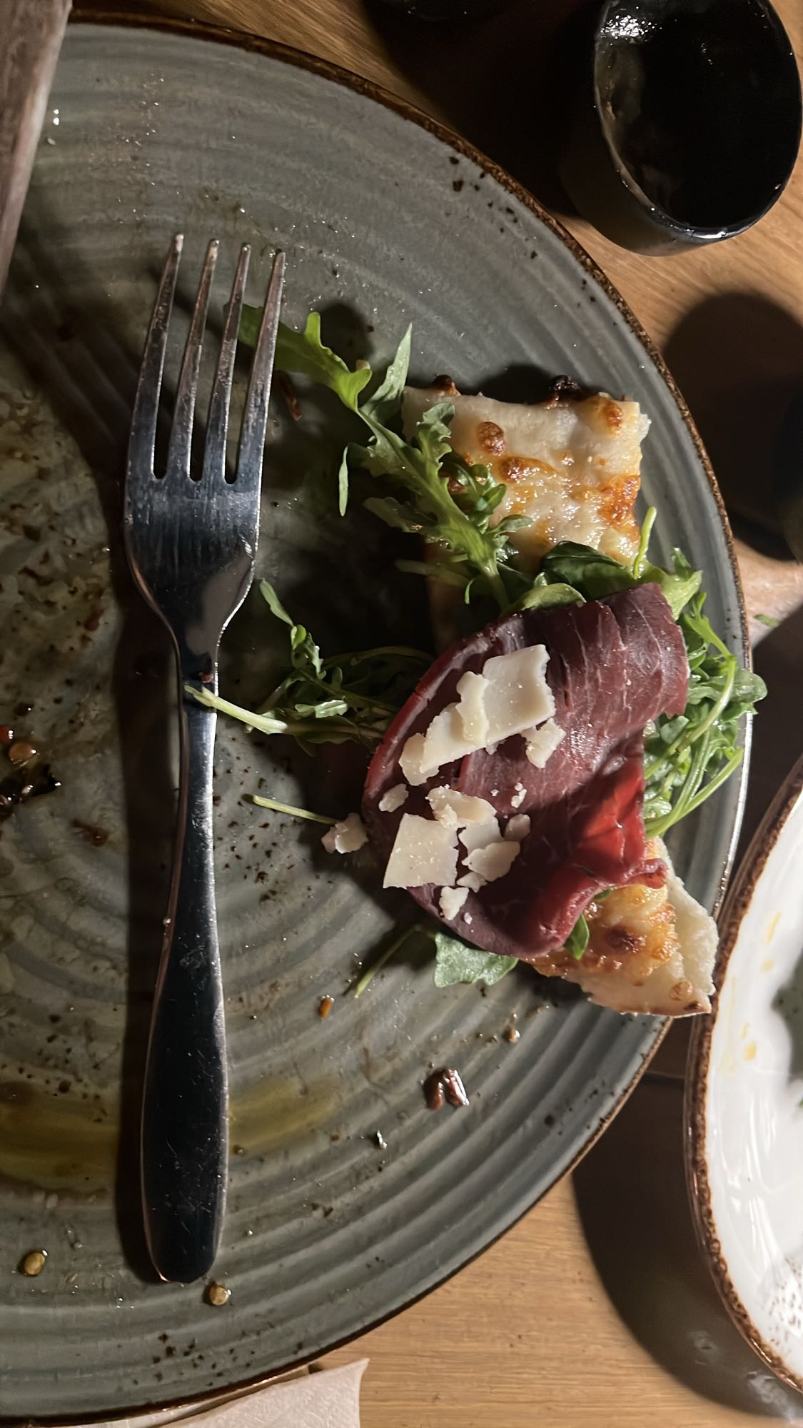 Arugula Beef Flatbread